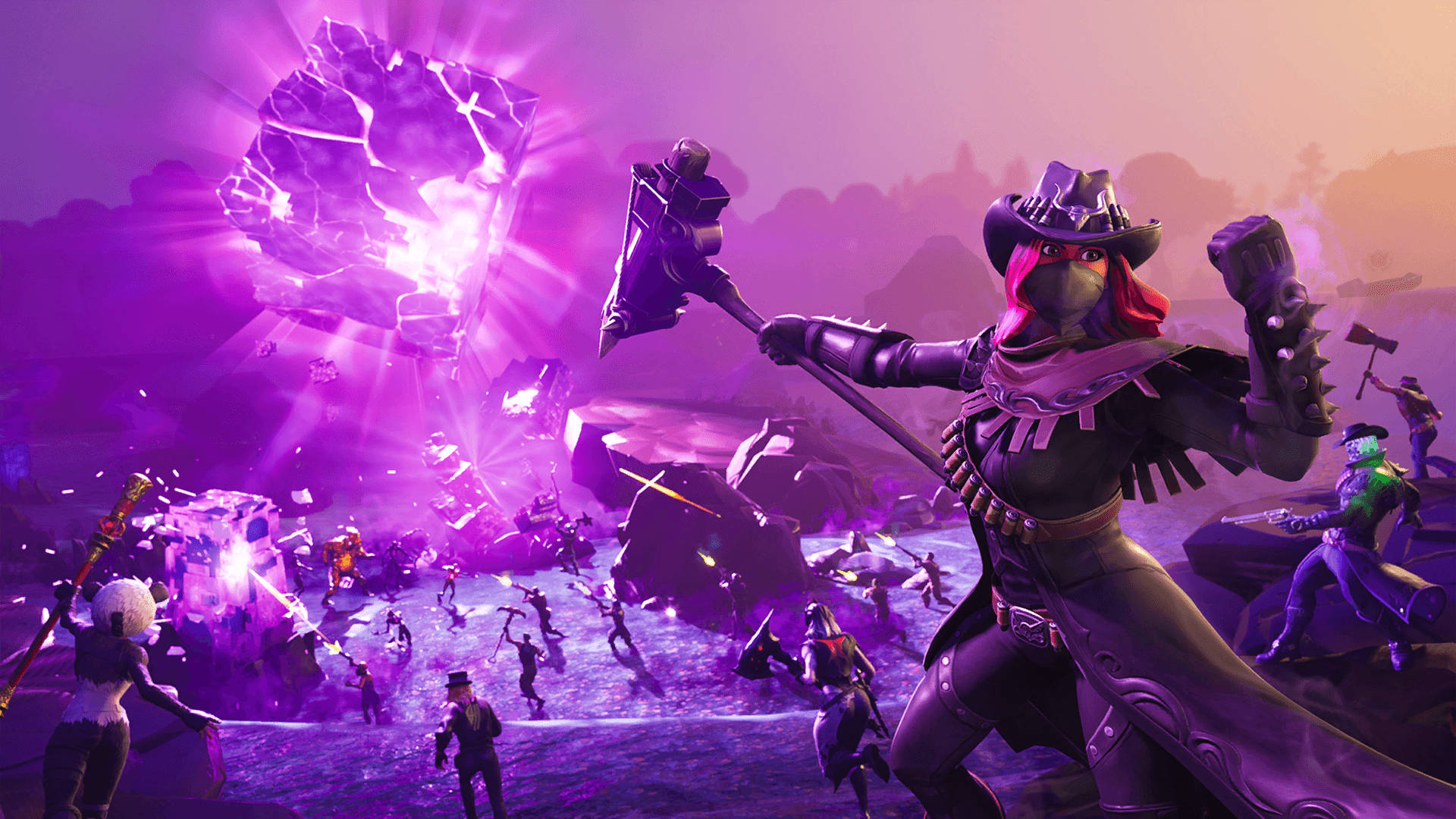 1080 Fortnite カラミティ バトルフィールド 壁紙