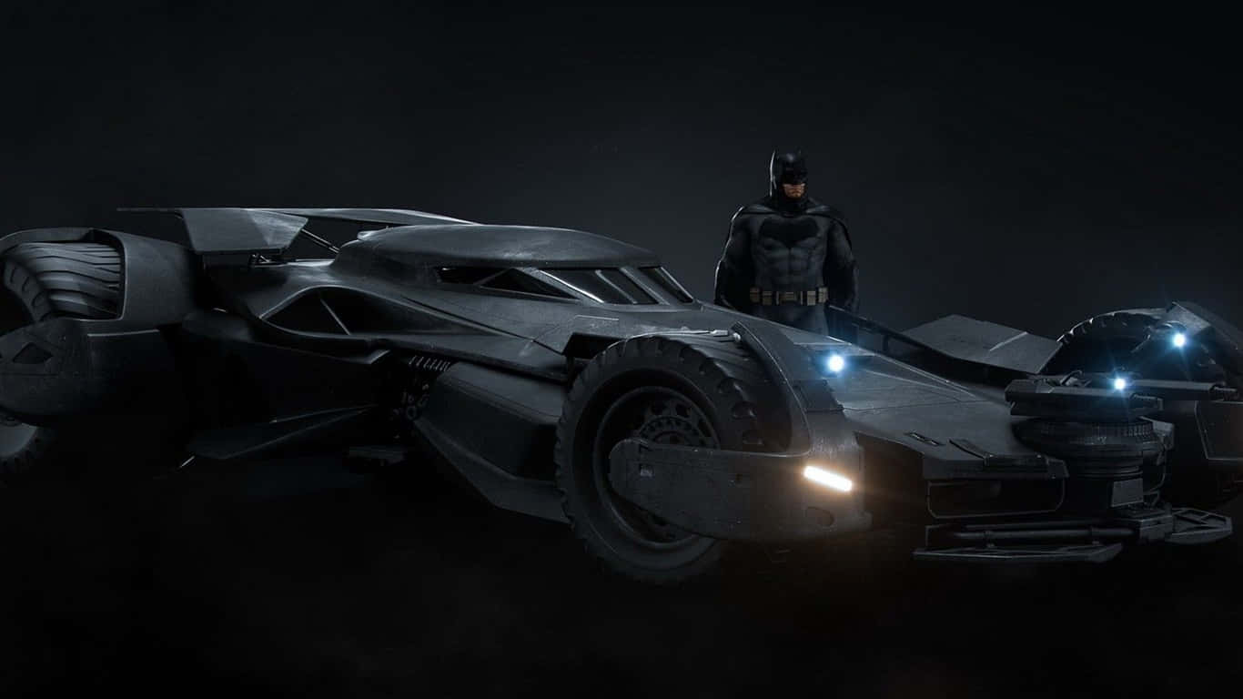 1366x768 バットモービル壁紙 バットマン 壁紙