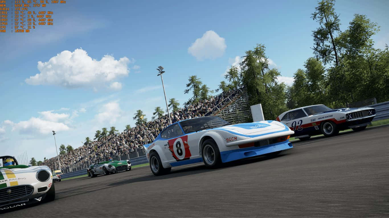1366x768 Project Cars 2 80+FPS 背景 壁紙