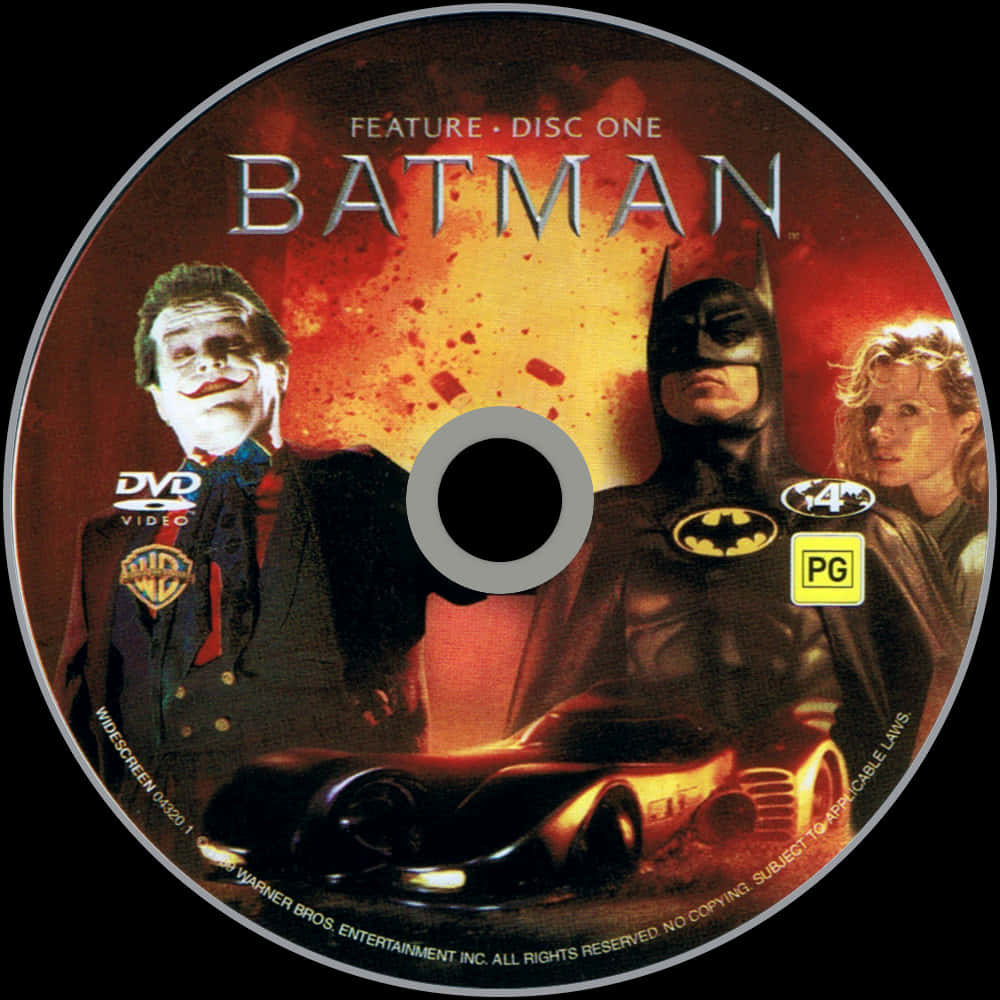 バットマン1989 DVDカバーアート 壁紙