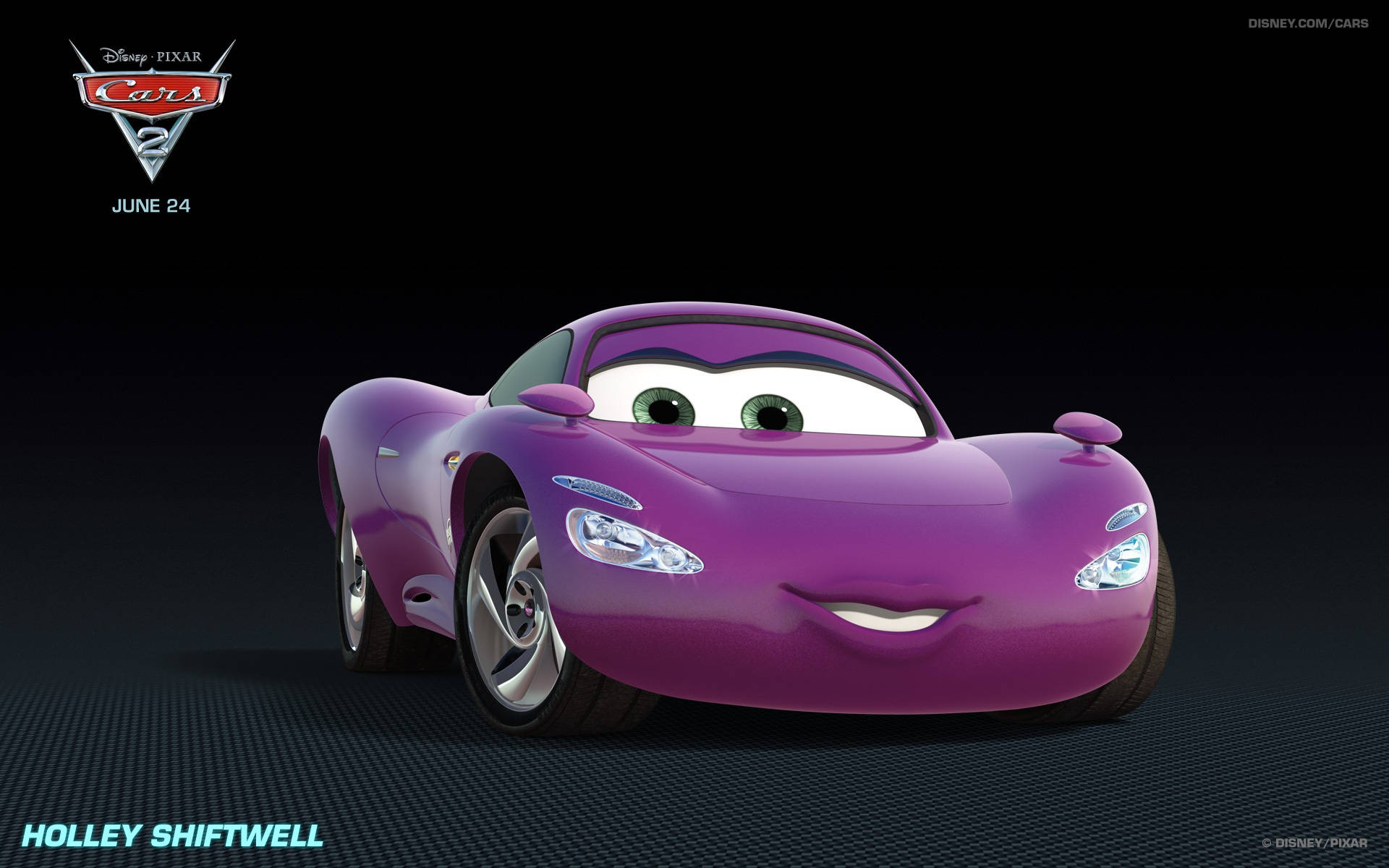 ディズニー・ピクサー ホリー・シフトウェル カーズ2 壁紙