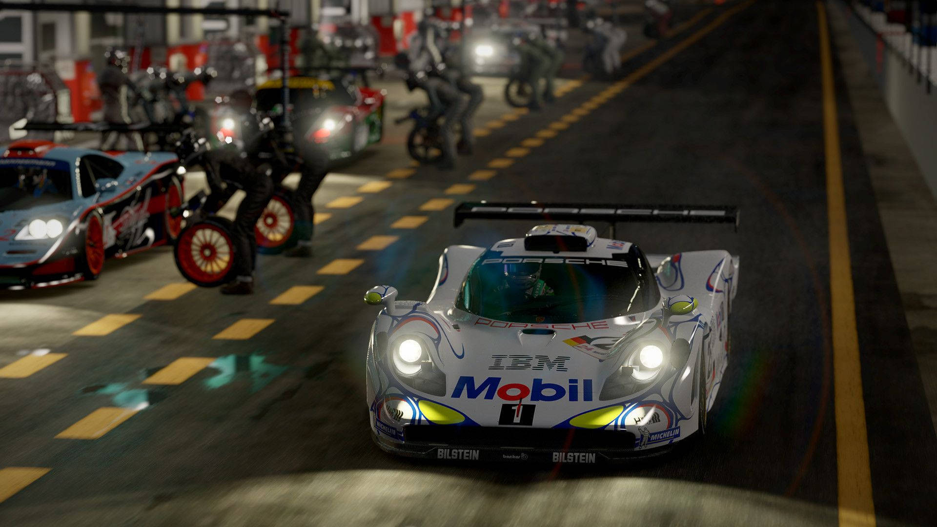 プロジェクトカーズ2の白熱のレースシーン 壁紙