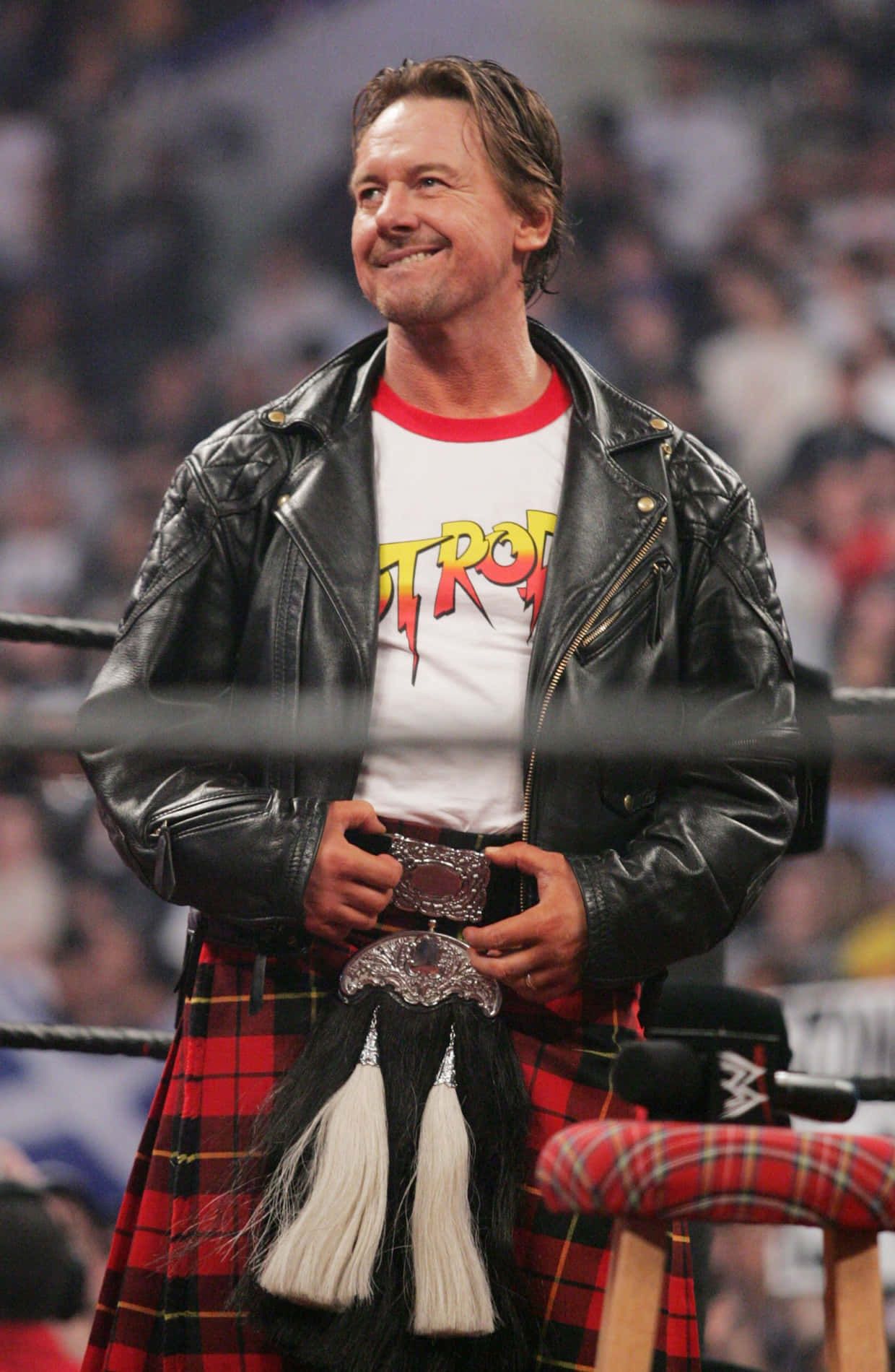 2005年WWEレッスルマニア中のロディ・パイパー 壁紙