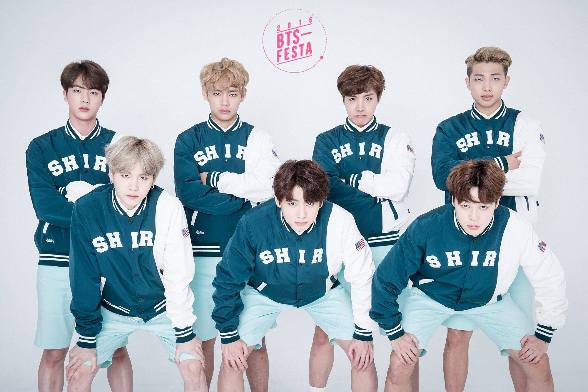 2016 Festa クール BTS ラップトップ 壁紙