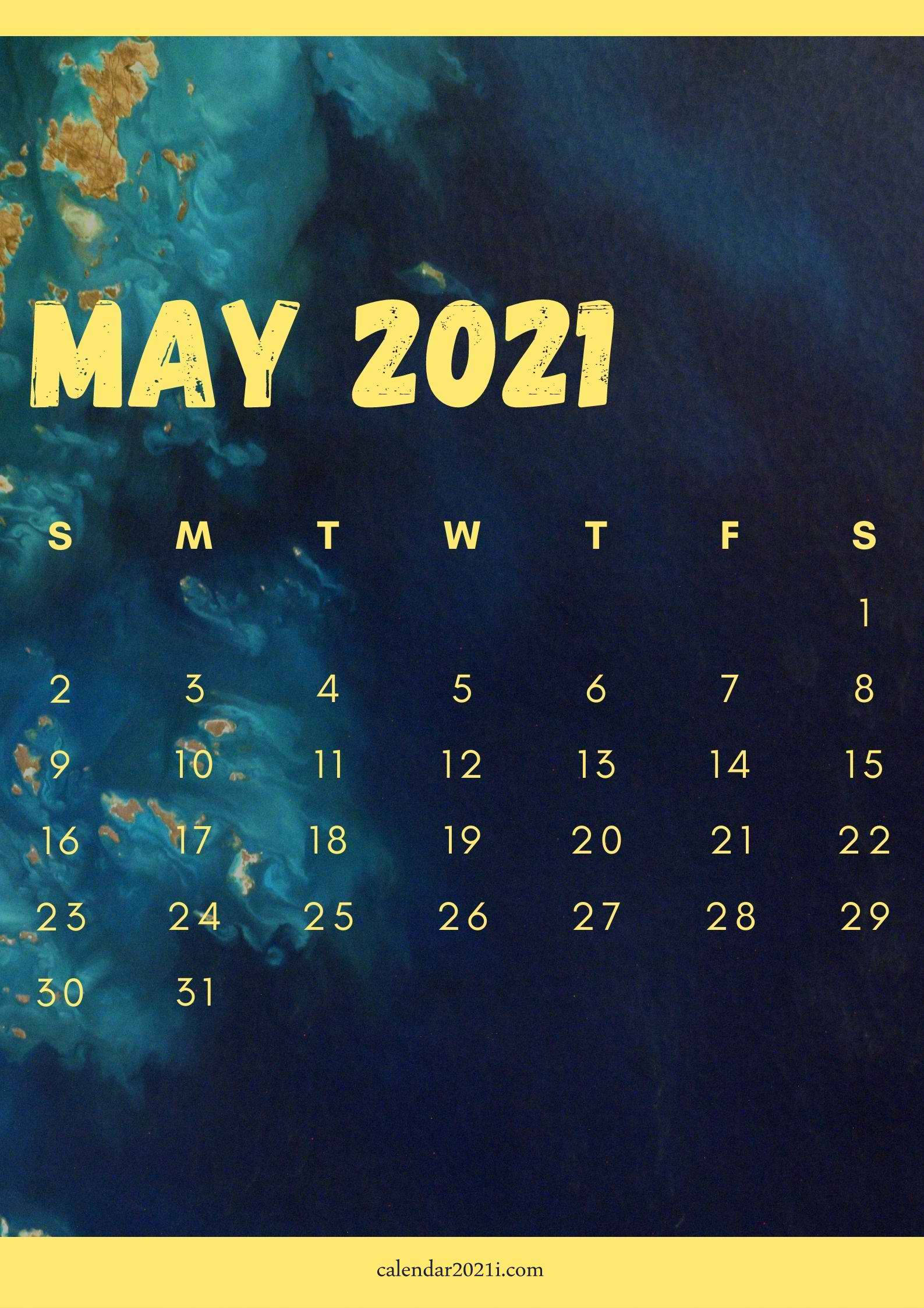 2021年5月の世界地図の絵画で春から夏への移り変わりを祝う 壁紙