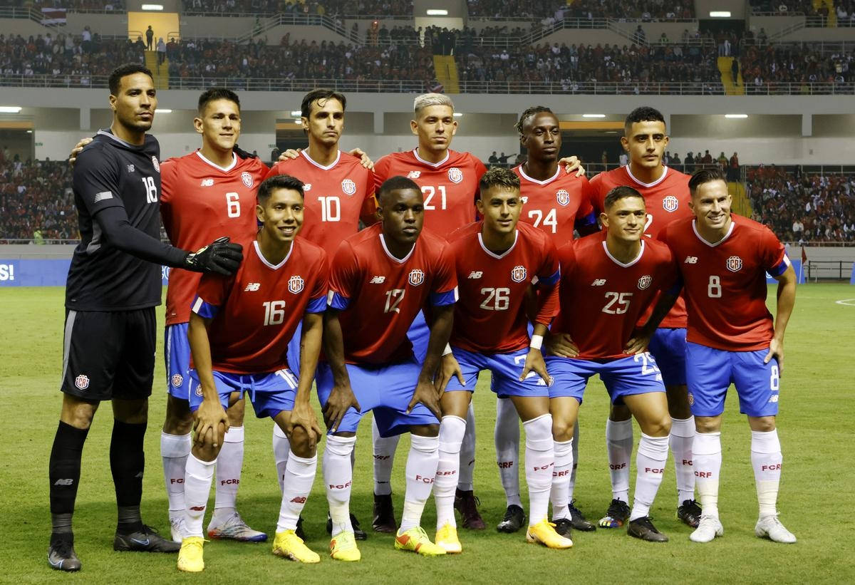 2022 親善試合 コスタリカ代表サッカーチーム 壁紙