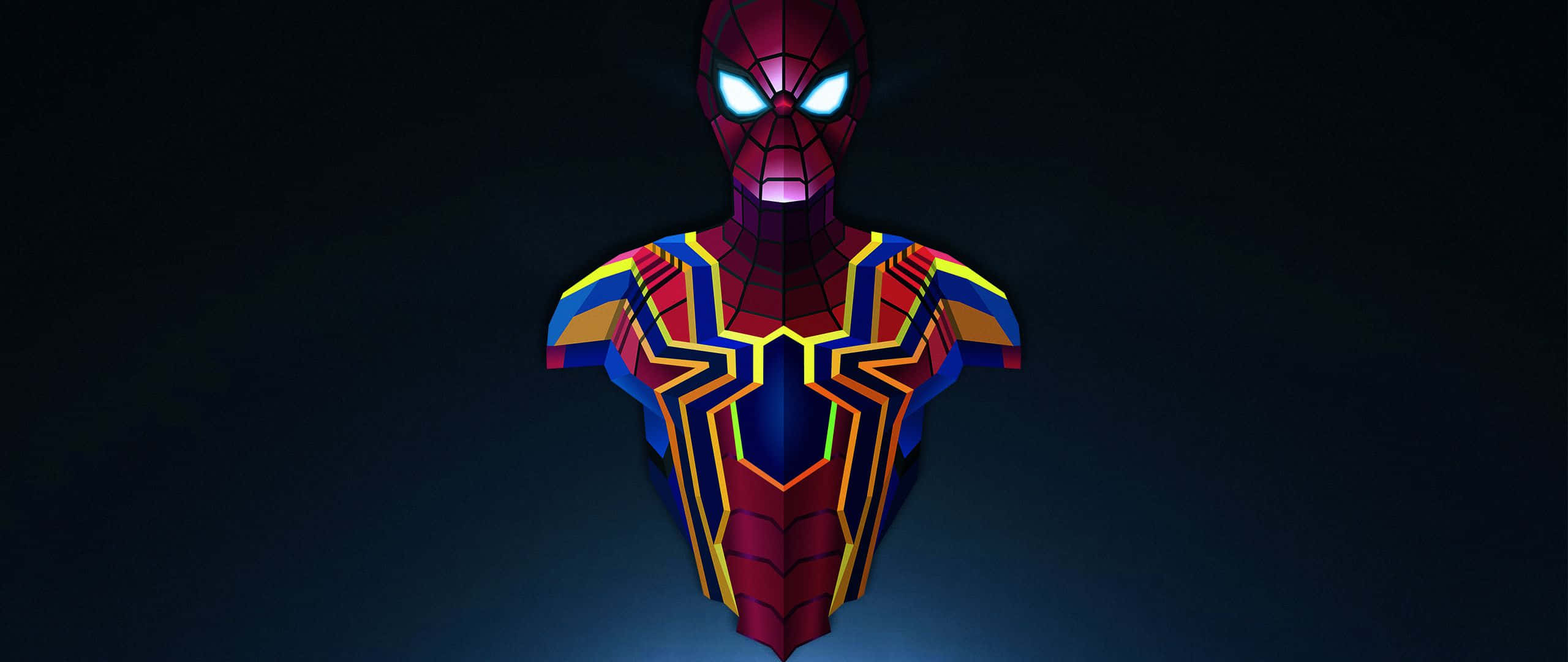 2560×1080 マーベル スパイダーマン スーツ 壁紙