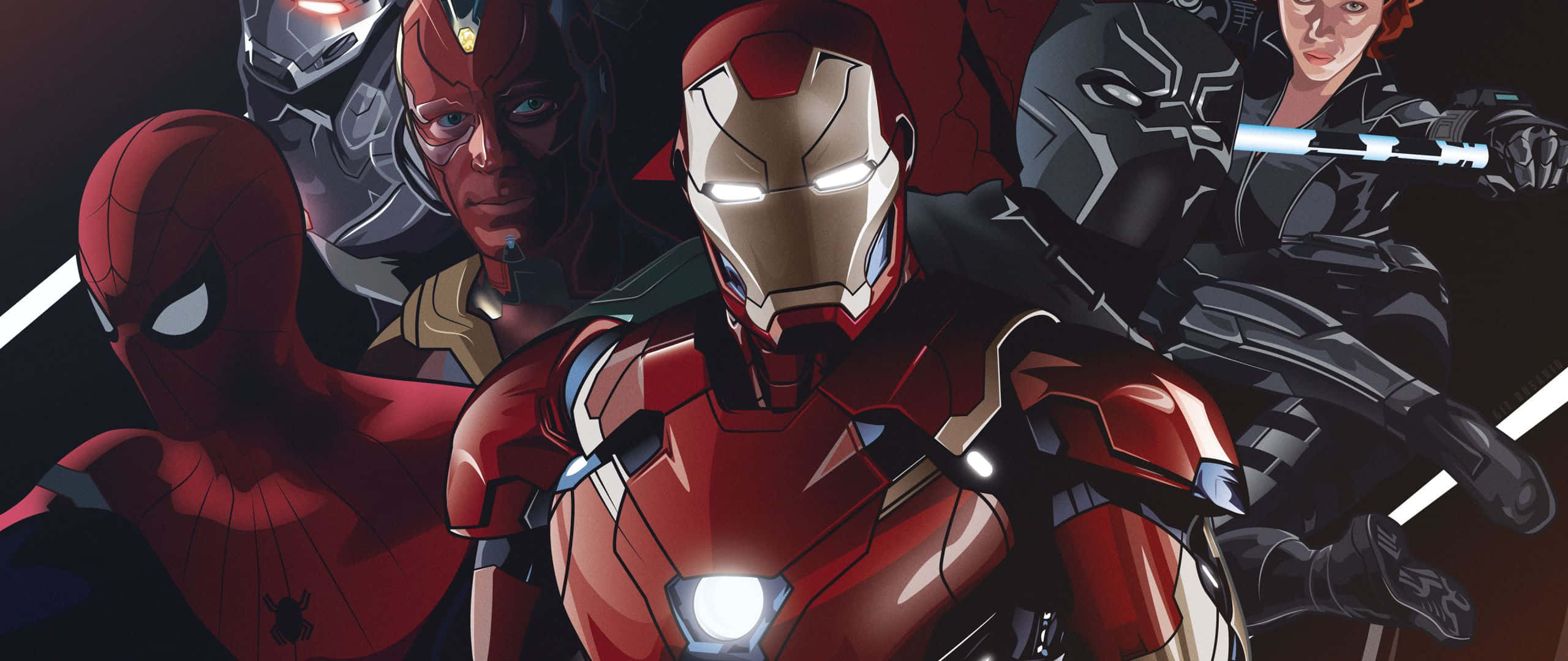 2560×1080 Marvelアニメ 壁紙