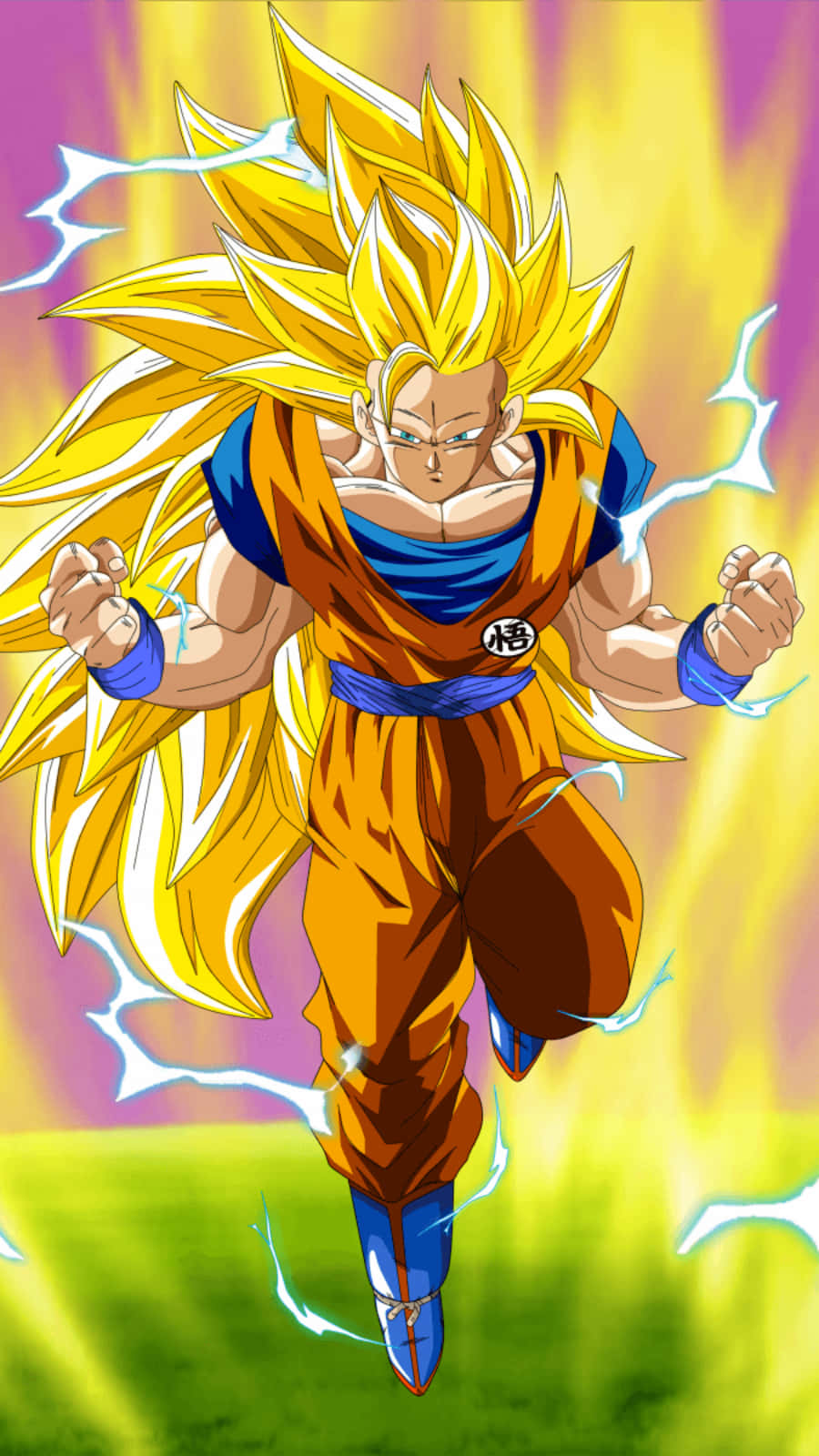 超サイヤ人3 孫悟空 ドラゴンボール超 iPhone 壁紙