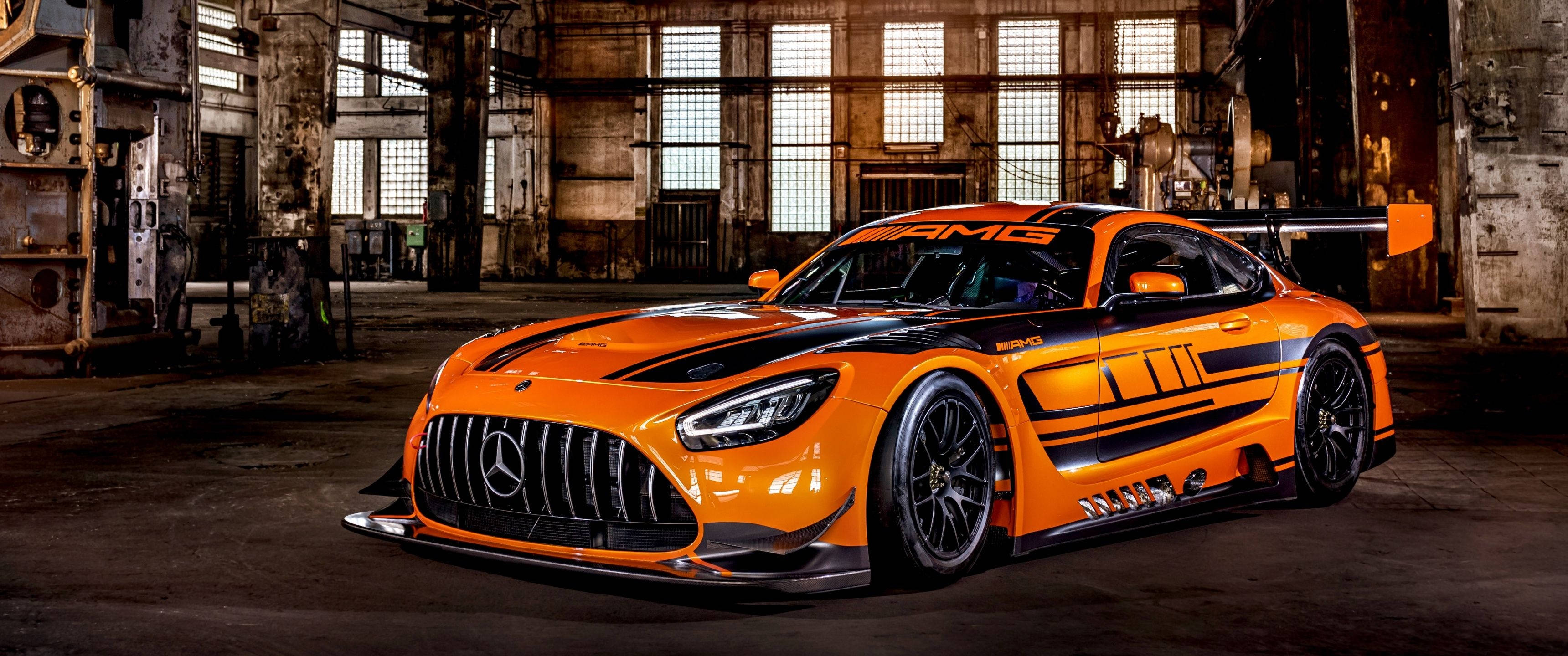 3440x1440 メルセデスAMG GT3 壁紙