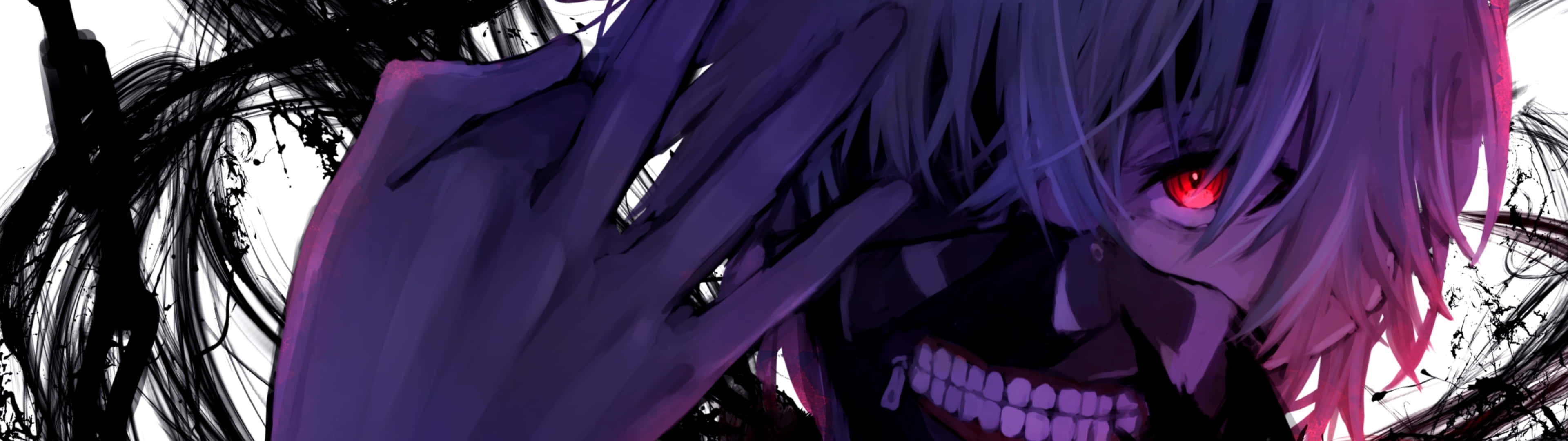 東京喰種 カネキ 3840x1080 アニメ 壁紙