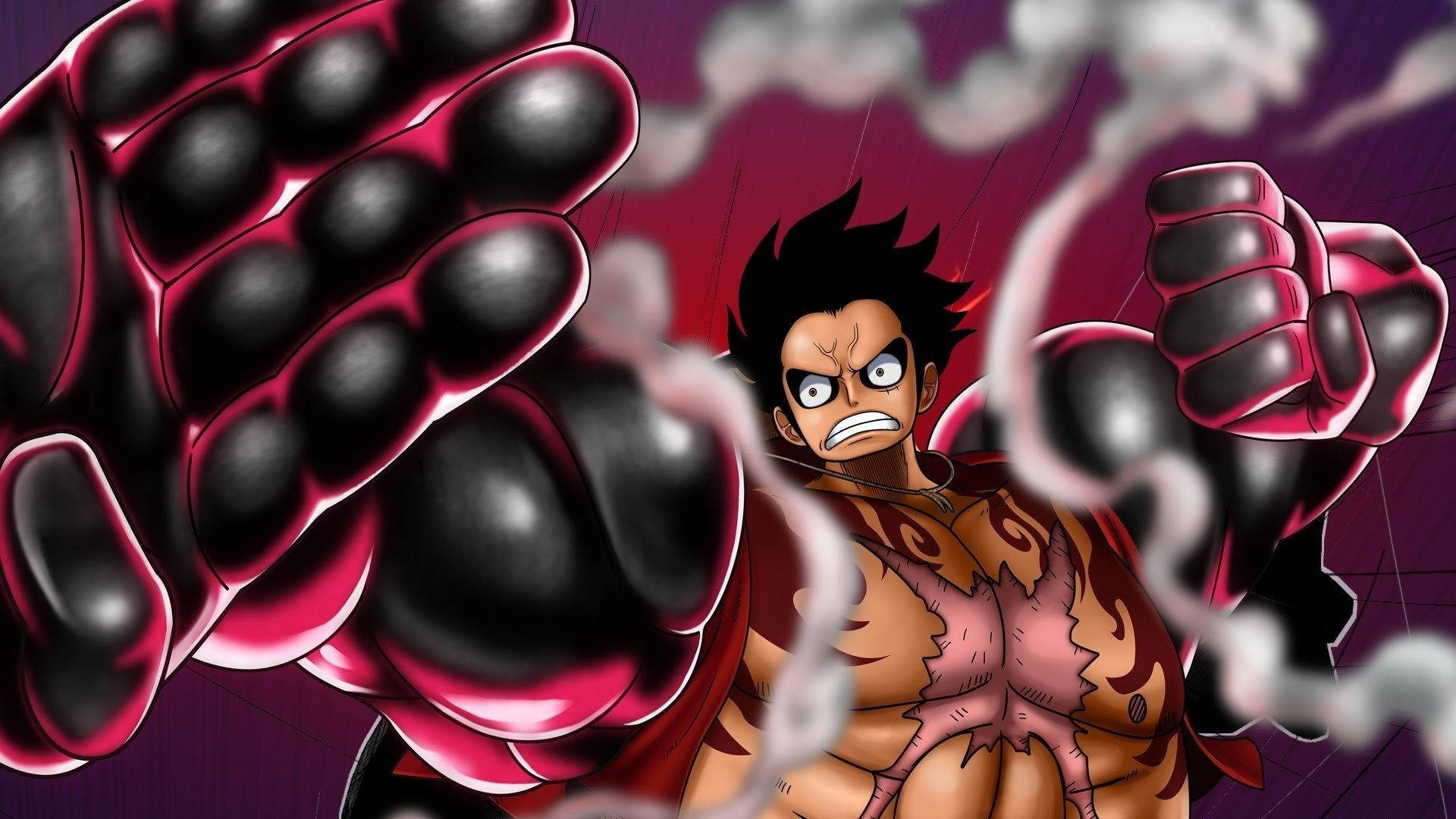 ルフィ ギア4 黒い拳 壁紙
