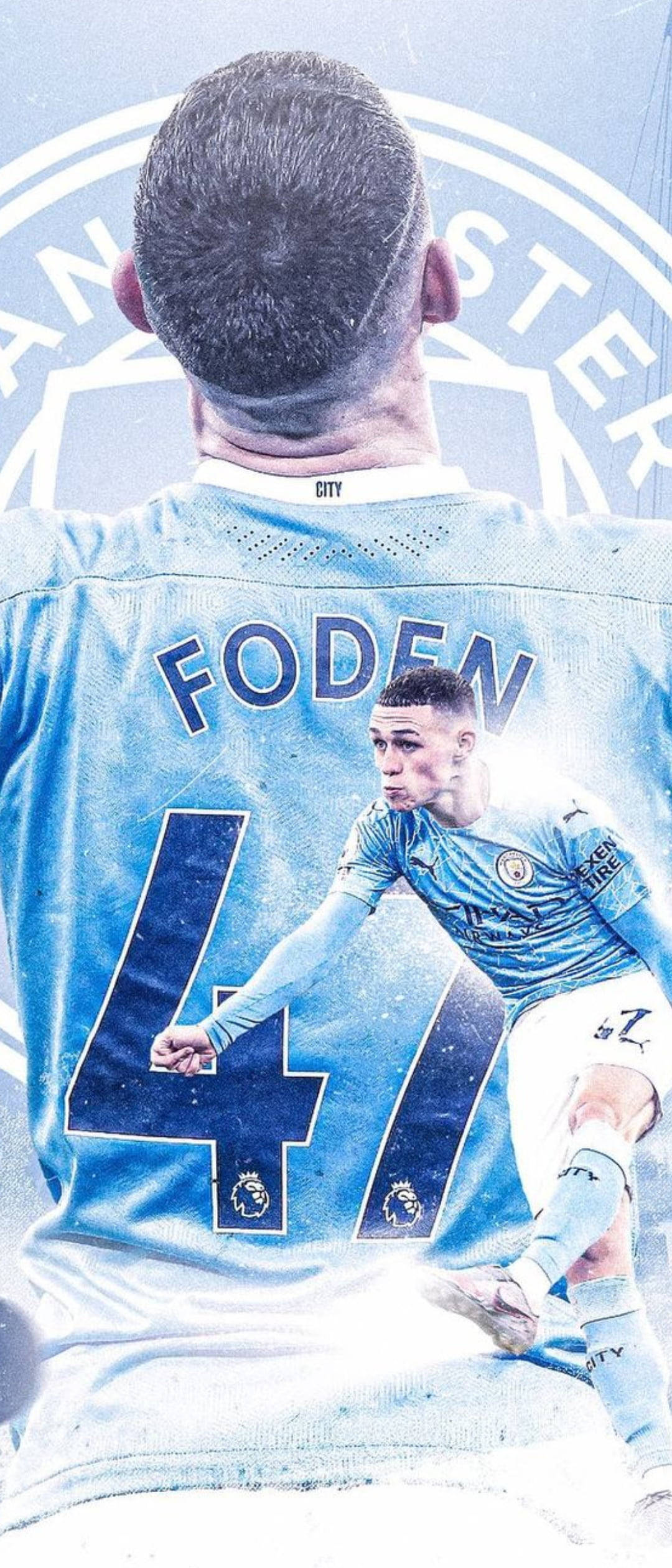 フィル・フォーデン 背番号4のユニフォーム 壁紙