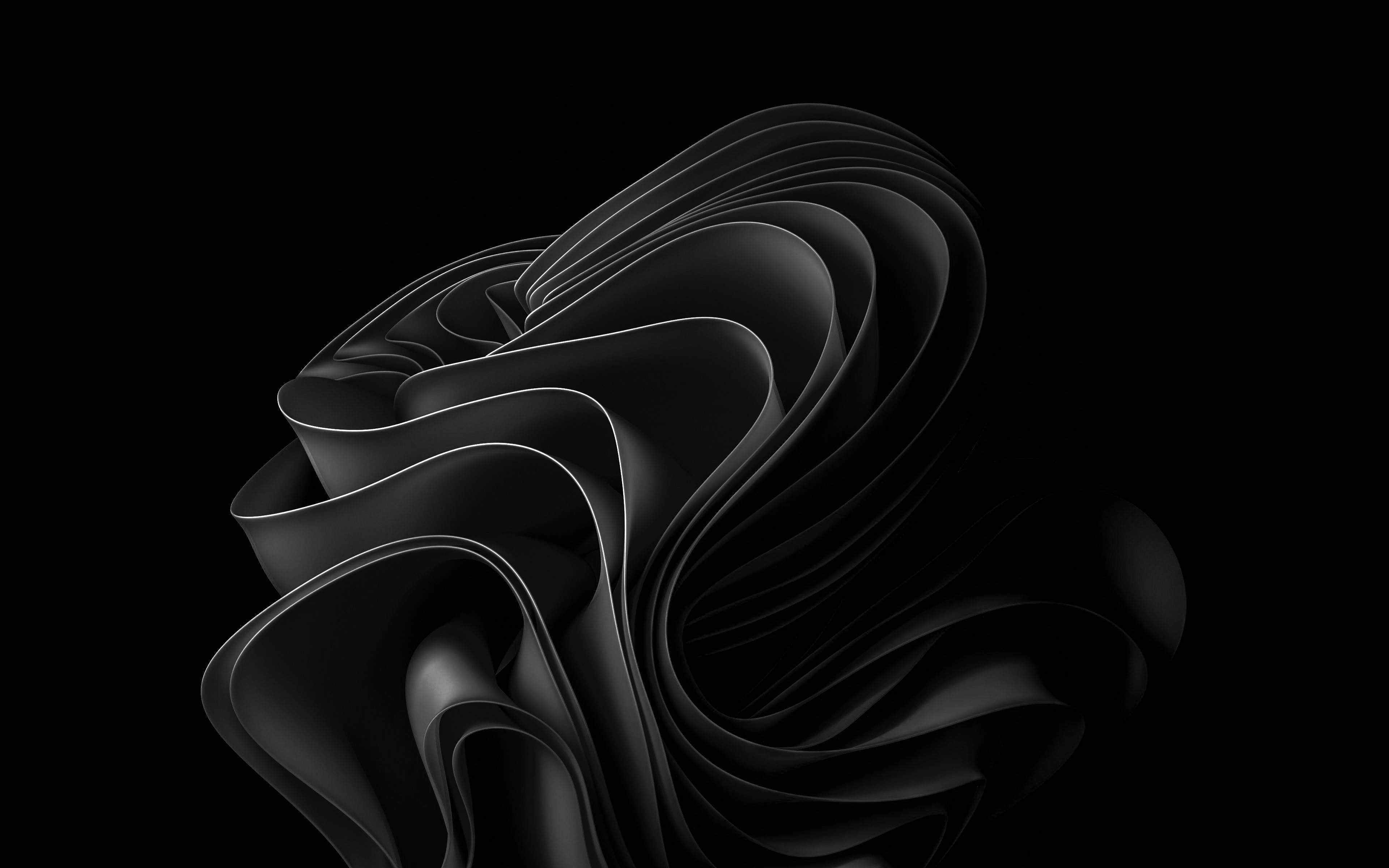 4D Ultra HD 黒い布 壁紙