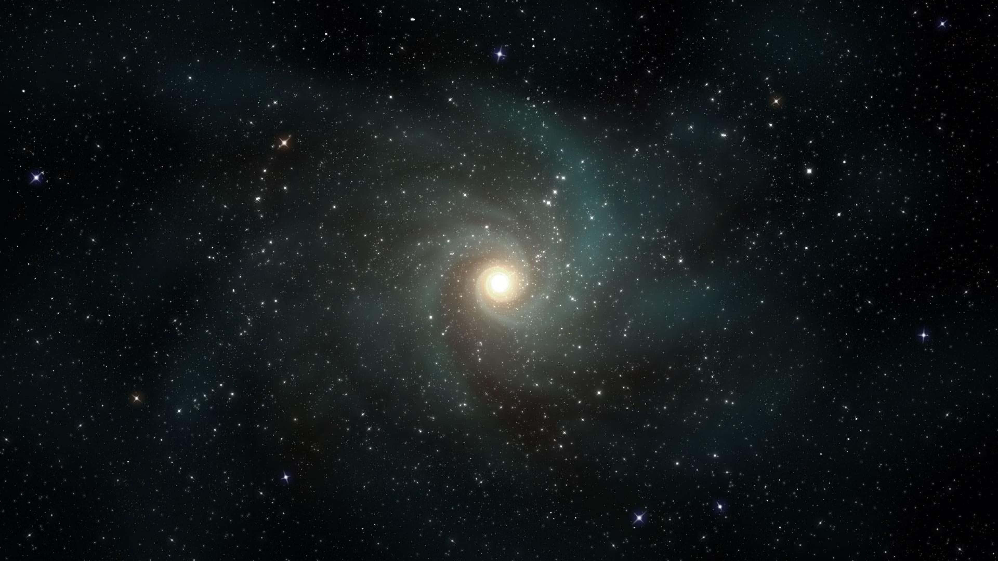 4K 星の螺旋フィラメント 壁紙