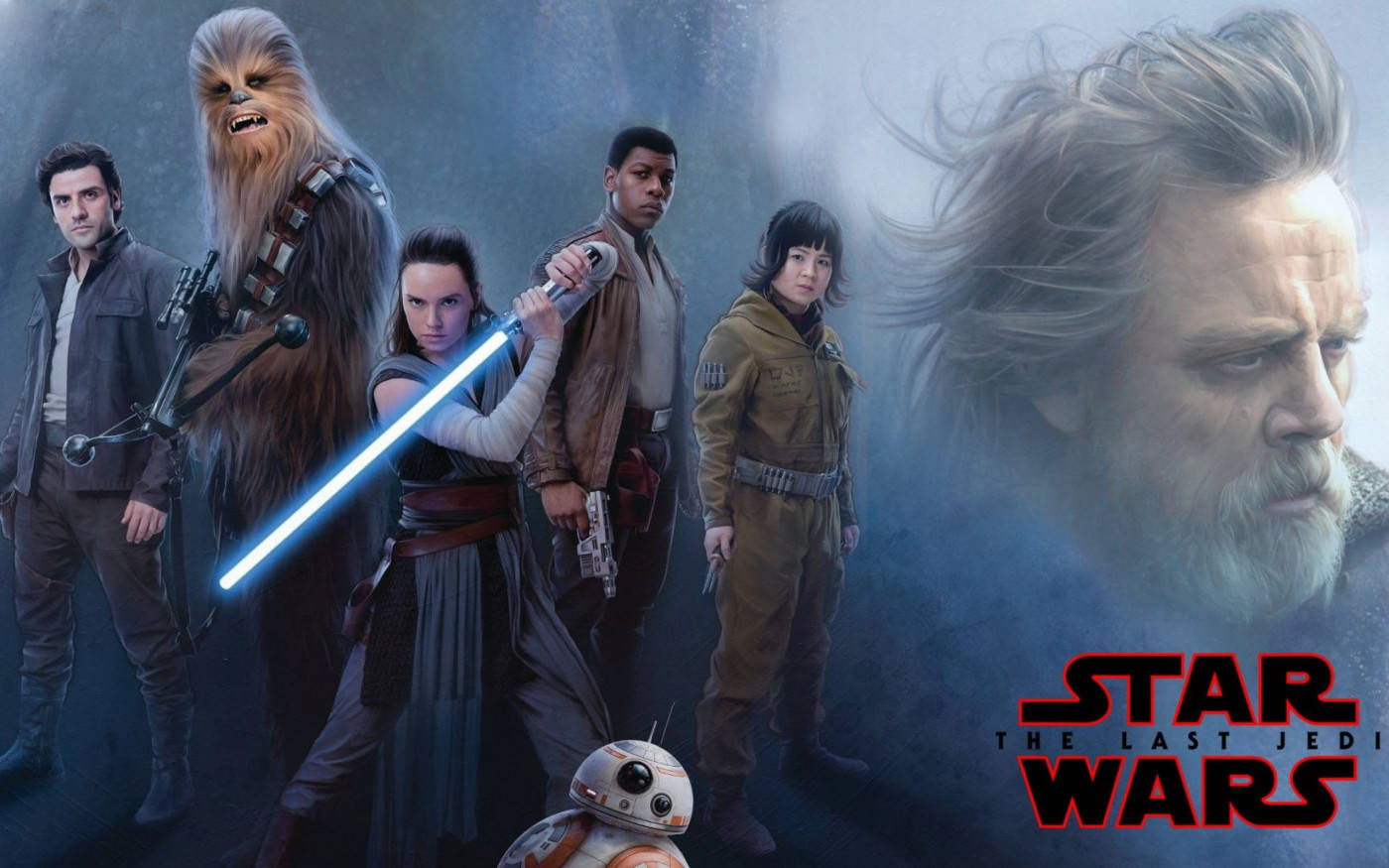 スター・ウォーズ ルーク・スカイウォーカー 4K 2017年映画ポスター 壁紙