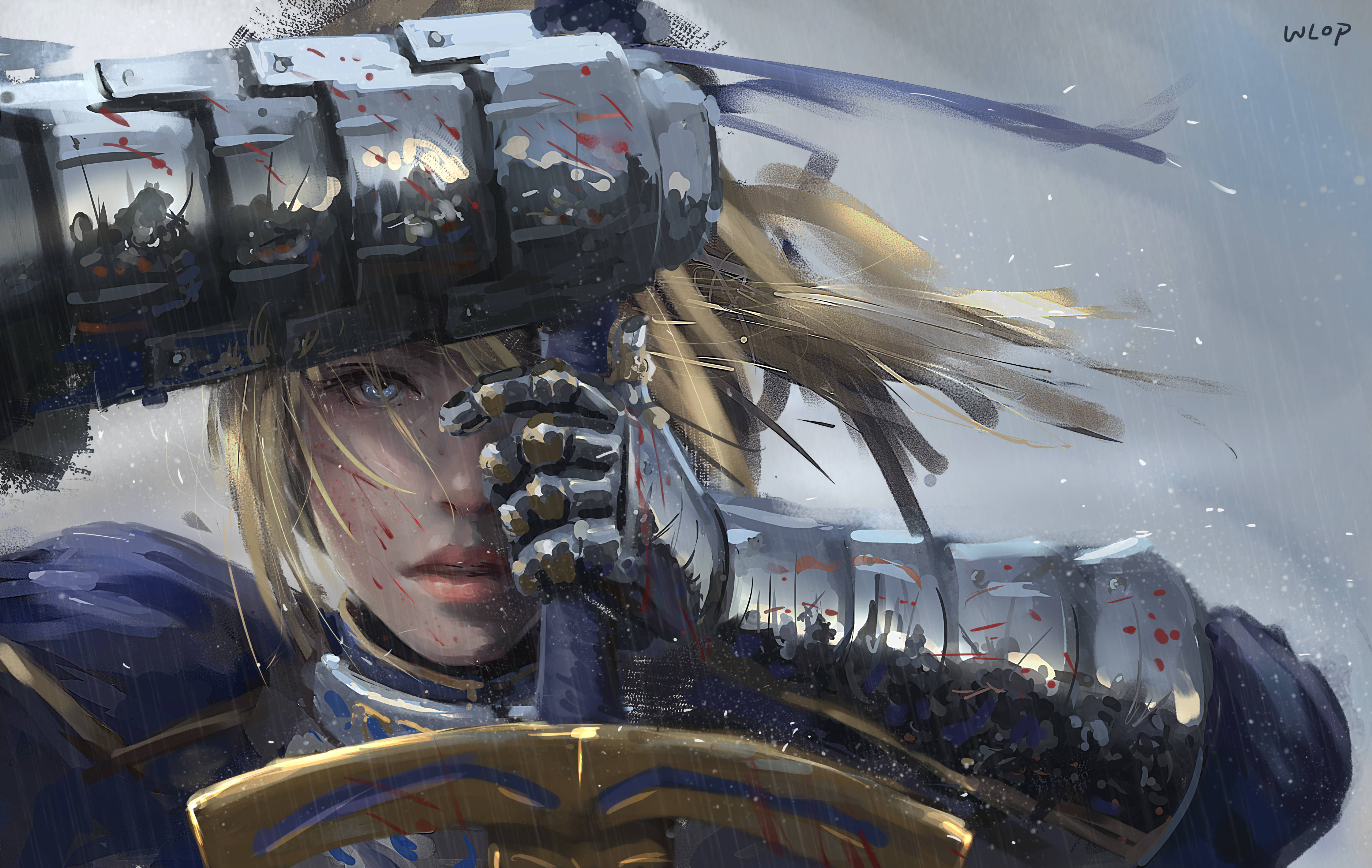 4Kアニメ セイバーアーマー 壁紙