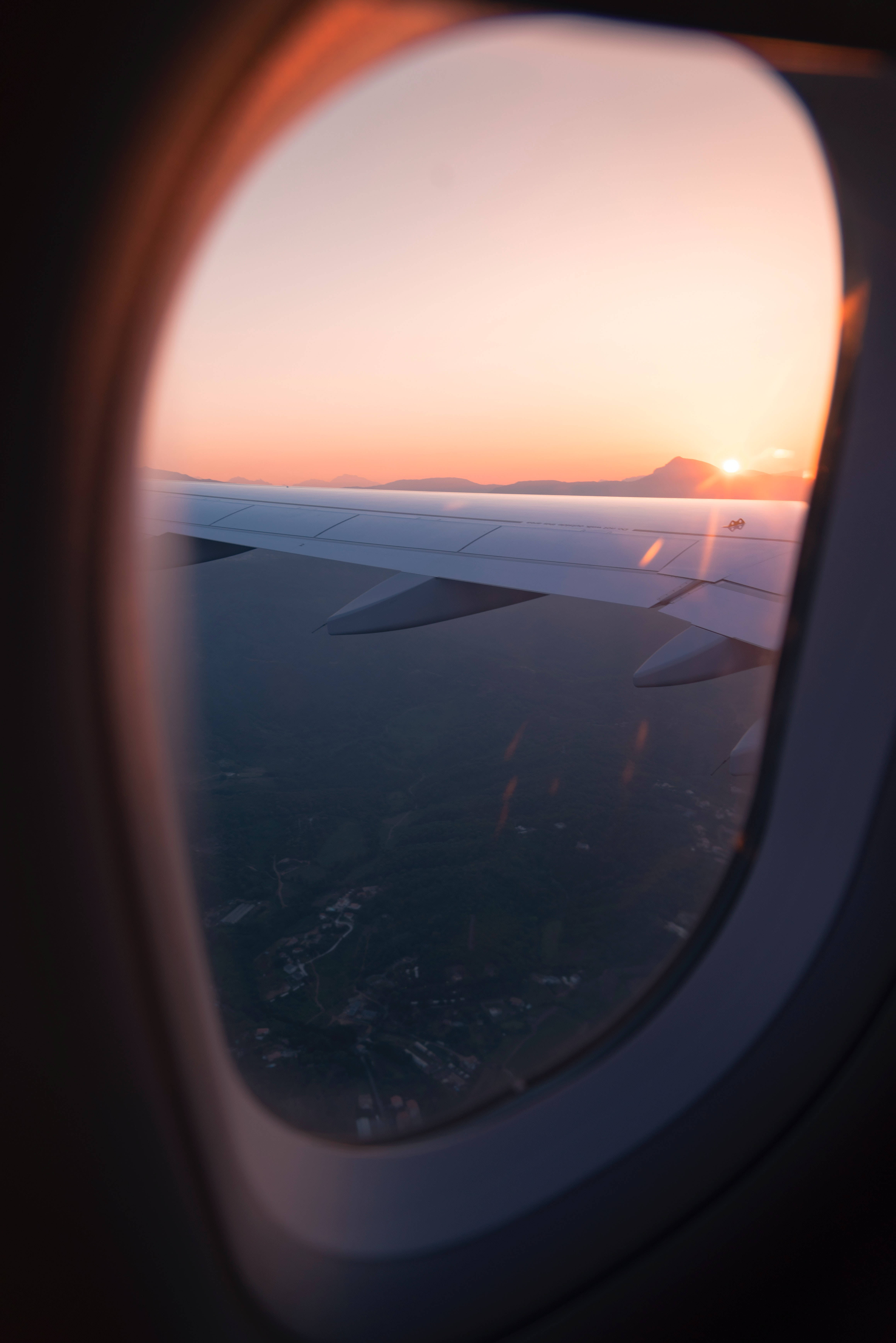 旅行 4K 夕焼けの空 壁紙