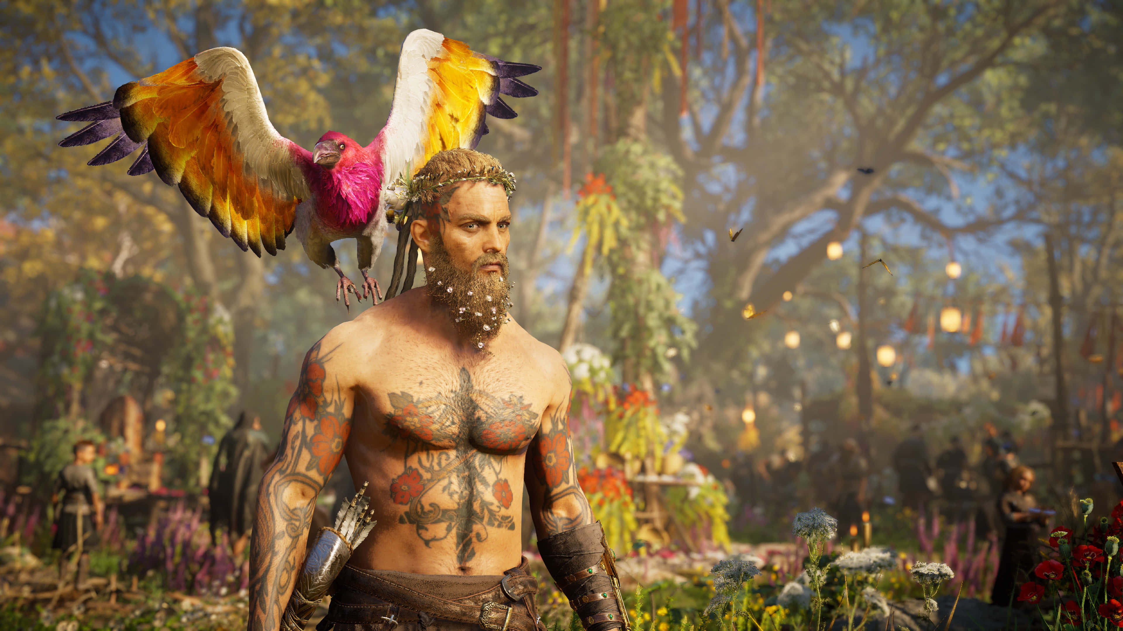 4K アサシン クリード ヴァルハラ 壁紙 オスタラ祭 壁紙