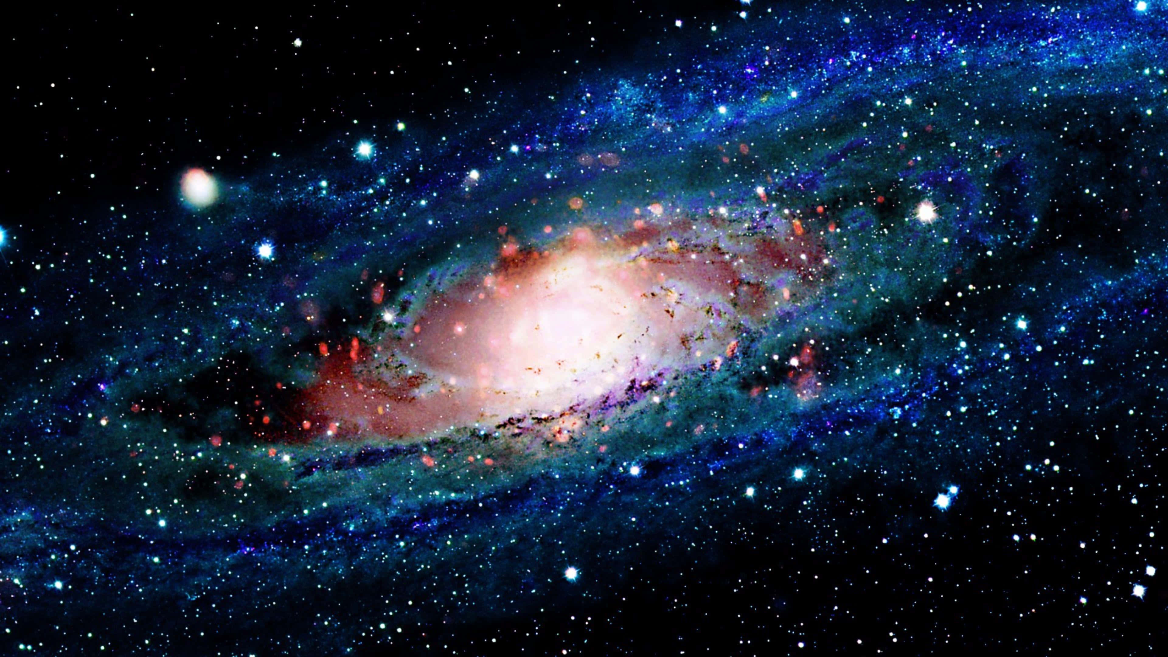 天の川銀河の4K宇宙ビュー 壁紙