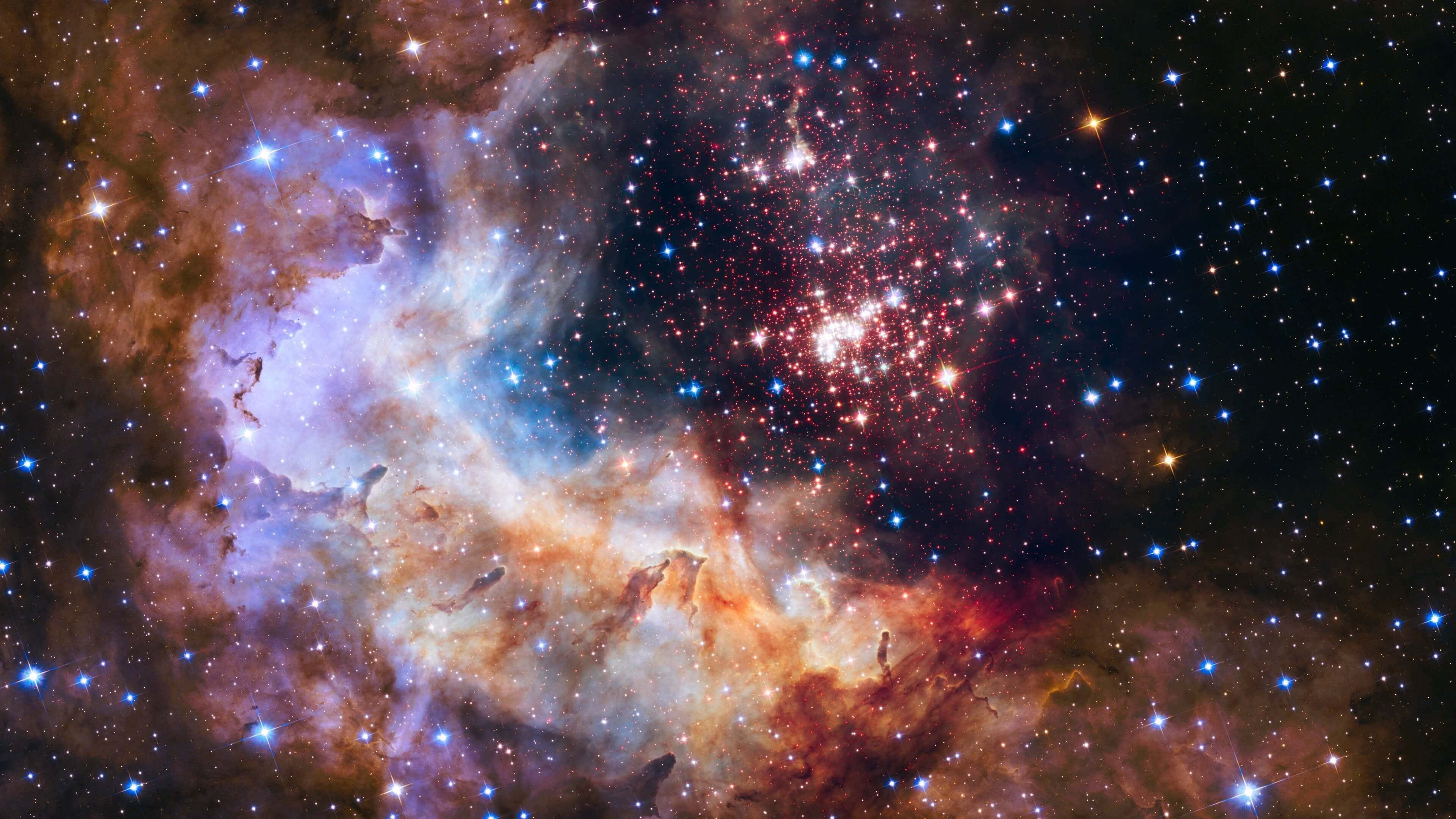 4Kの高解像度で宇宙の深遠を探求 壁紙
