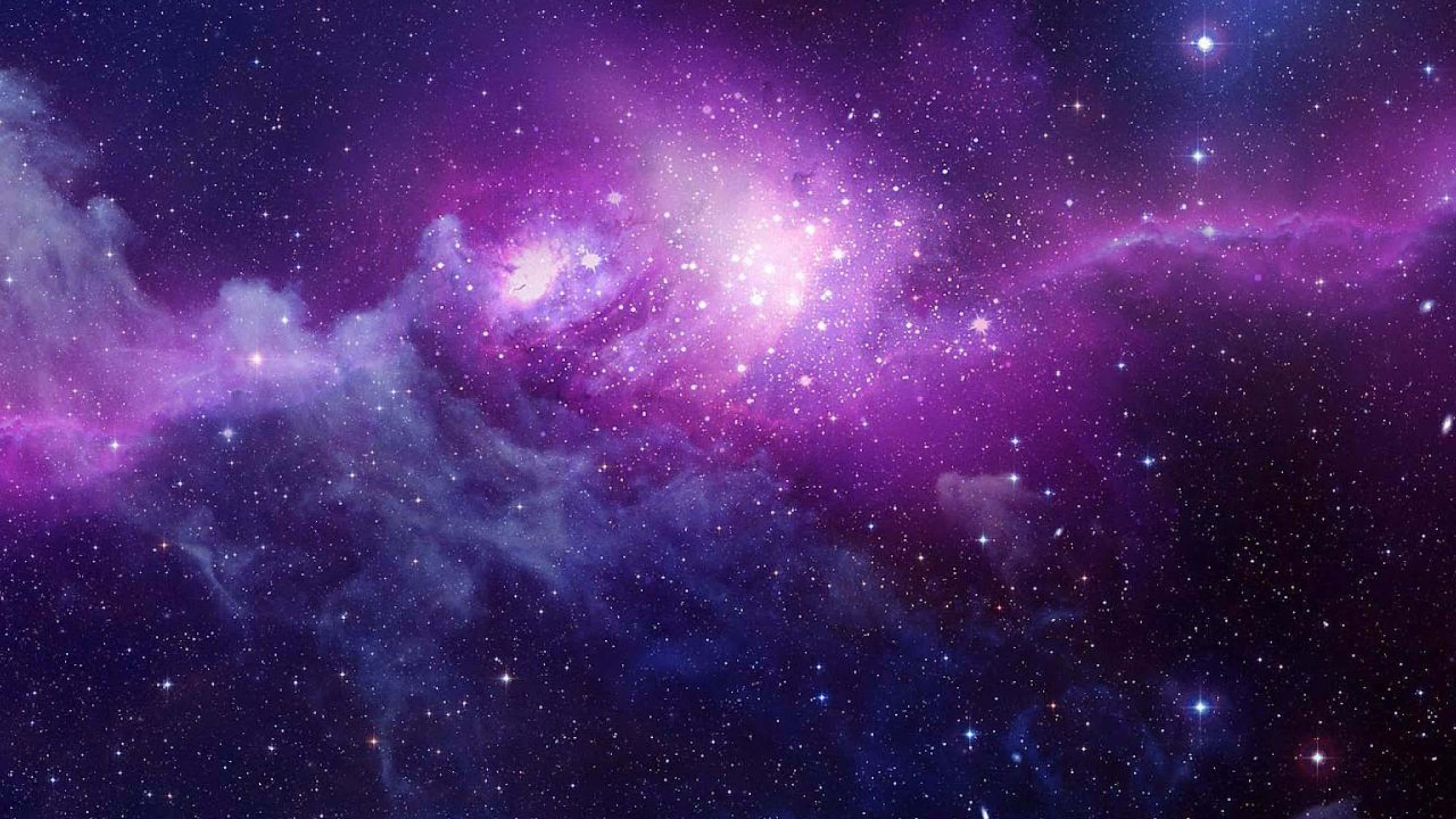 4K 宇宙 紫色 宇宙ガス雲 壁紙