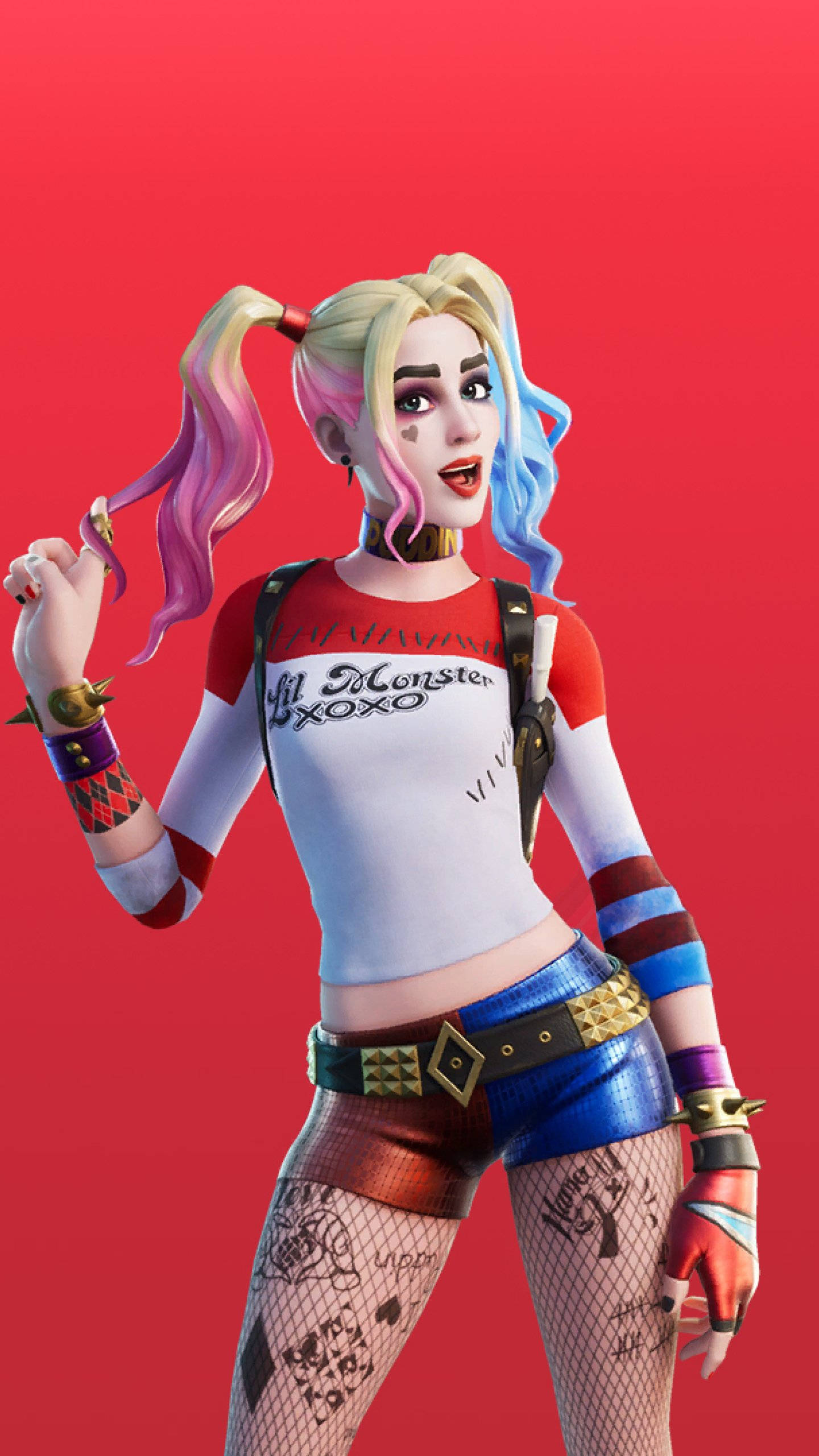 リバース 4K ハーレイ・クイン 壁紙