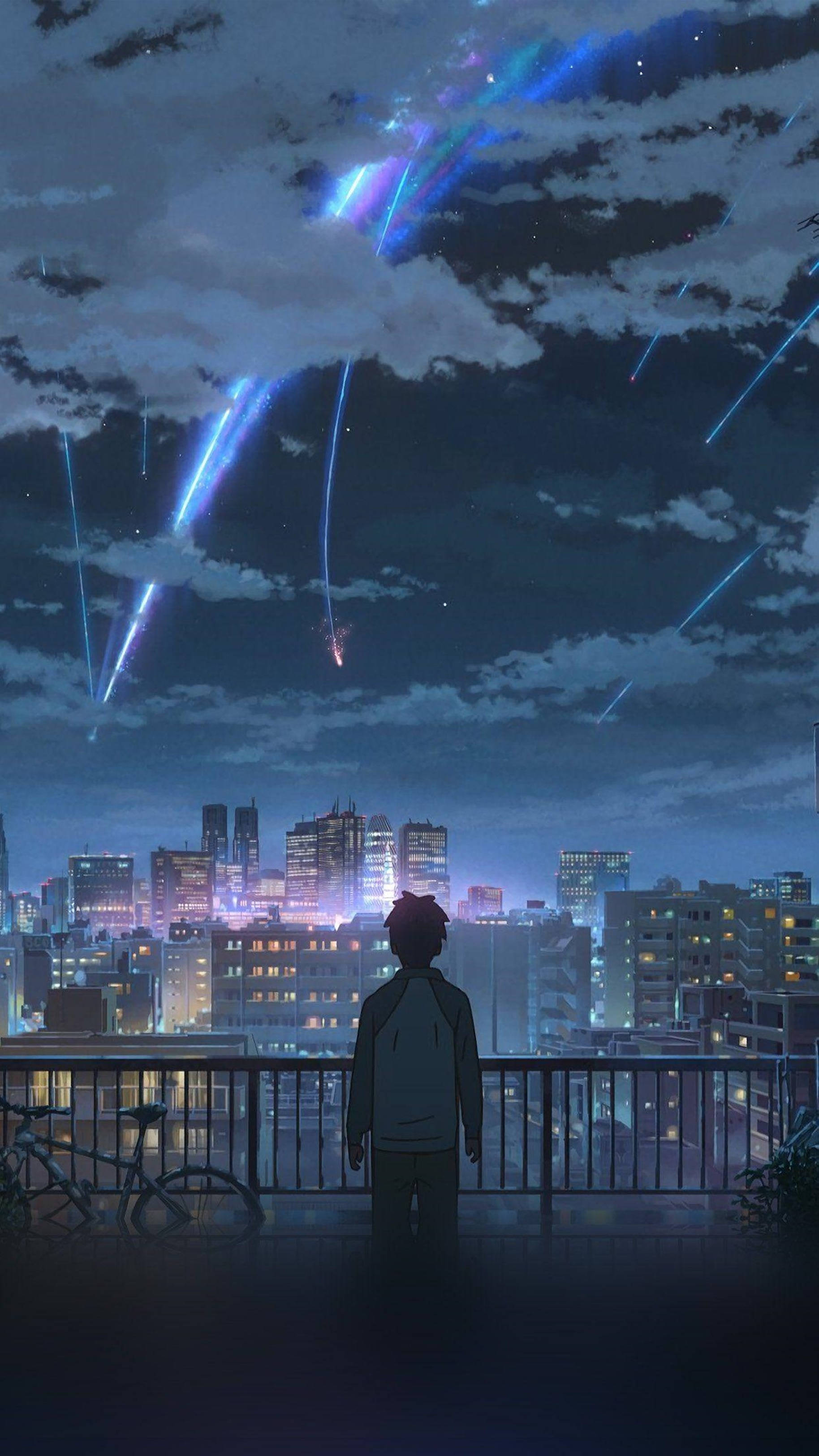 4Kアニメ 君の名は。 彗星 壁紙