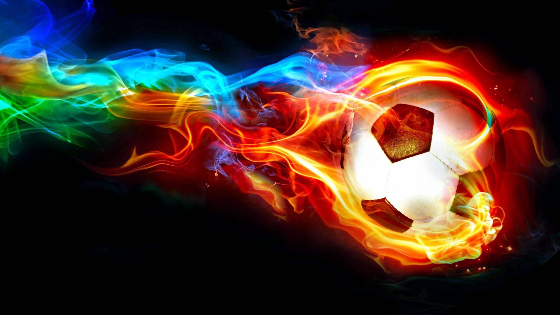 4K 動くサッカーボール