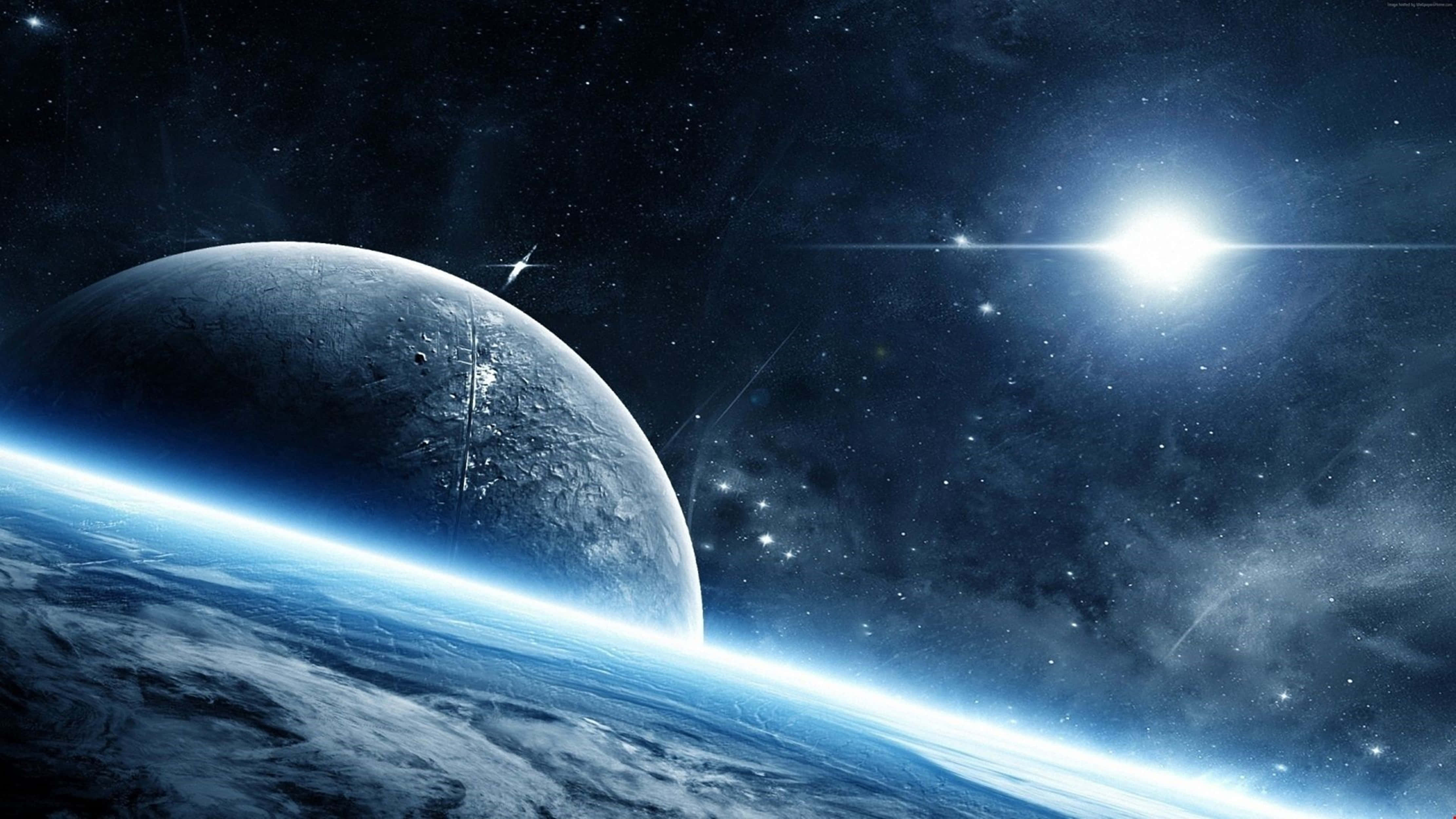 4K 宇宙 地球 宇宙空間 壁紙