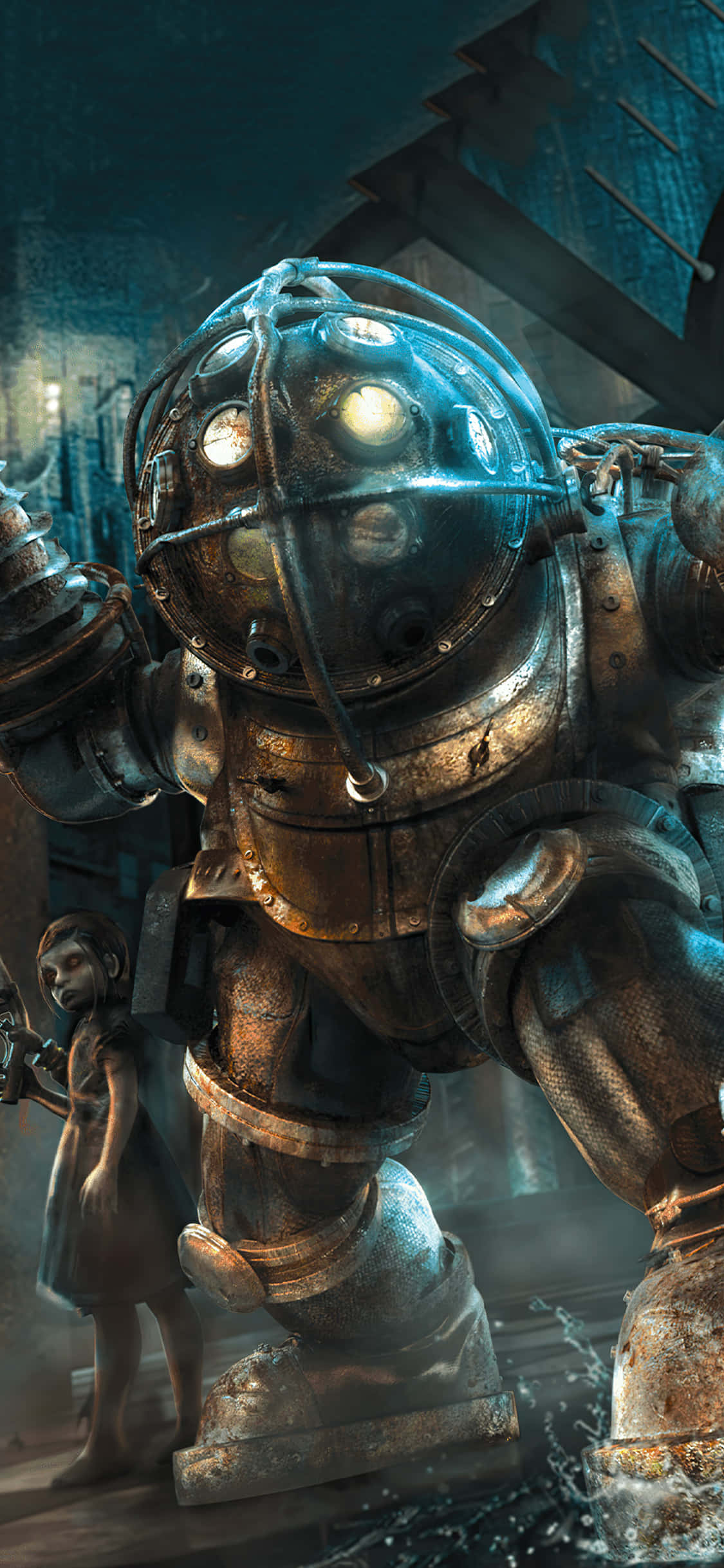 4KのBioshockをiPhoneでグラフィックの驚異を楽しもう！ 壁紙