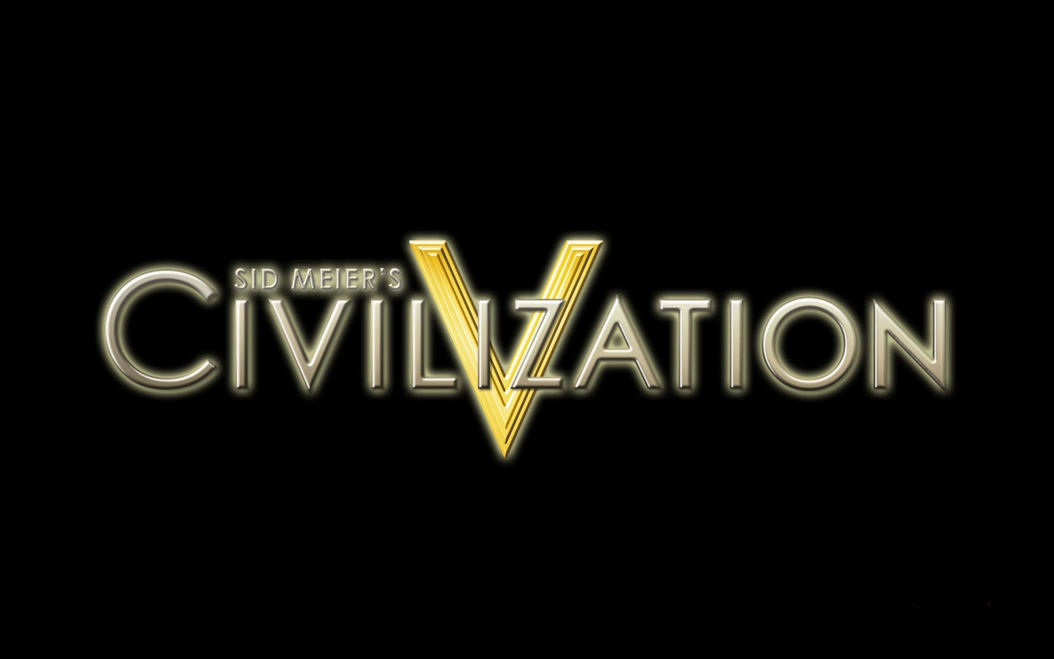 公式ロゴ入り4KシヴィライゼーションV背景 壁紙