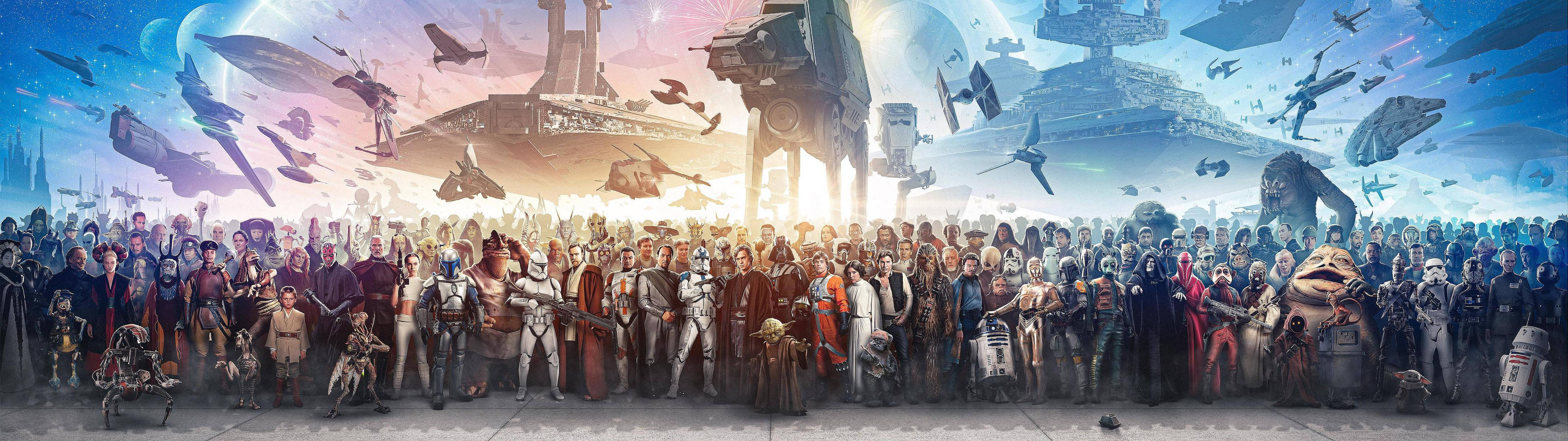 5120x1440 ゲーム スター・ウォーズ キャラクター 壁紙