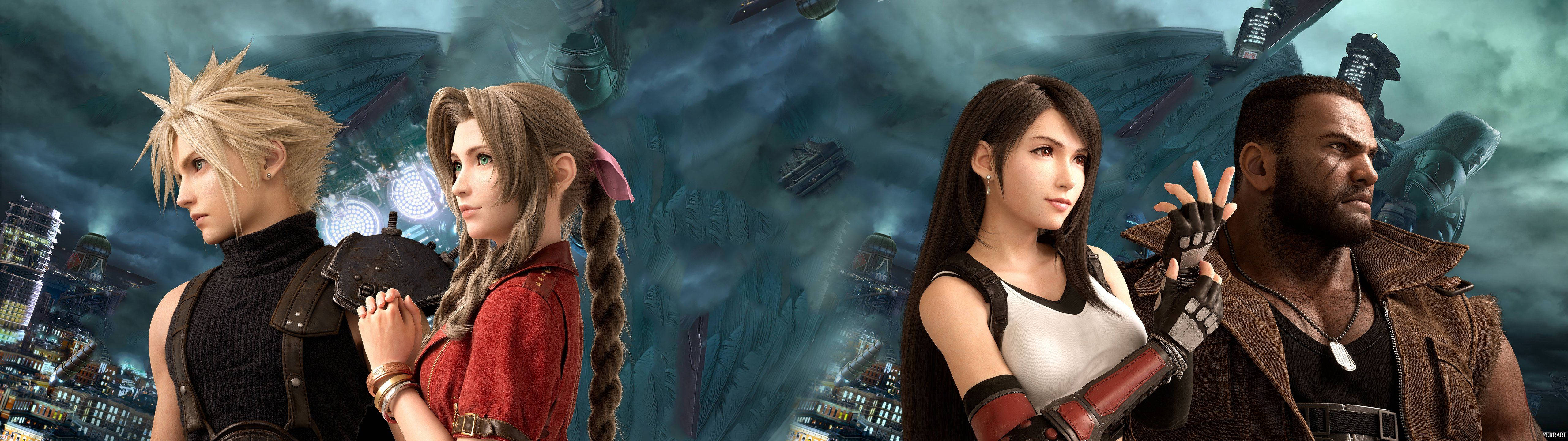 5120x1440 ゲーム ファイナルファンタジーVII リメイク 壁紙