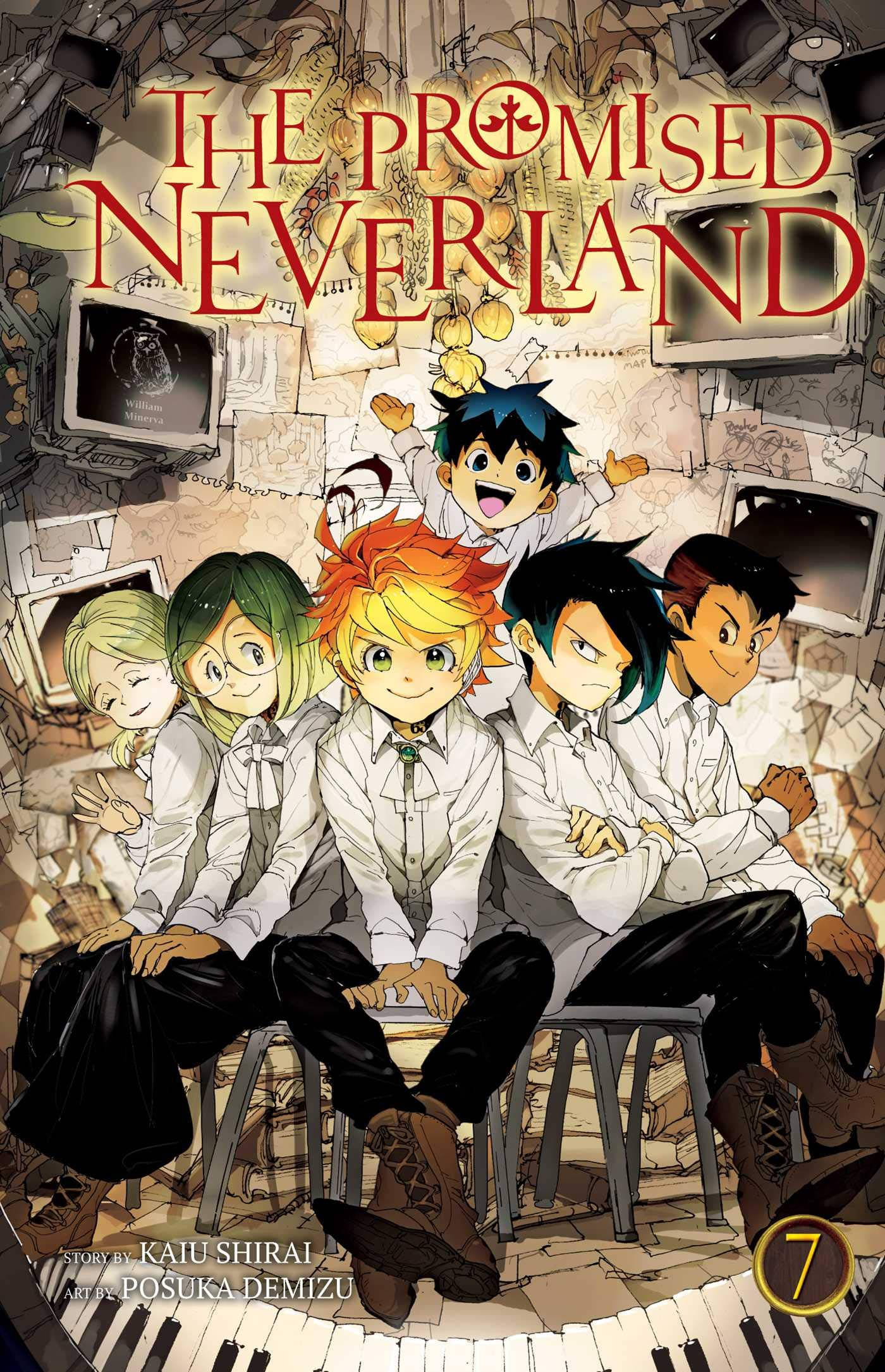 約束のネバーランド 7巻 表紙 壁紙