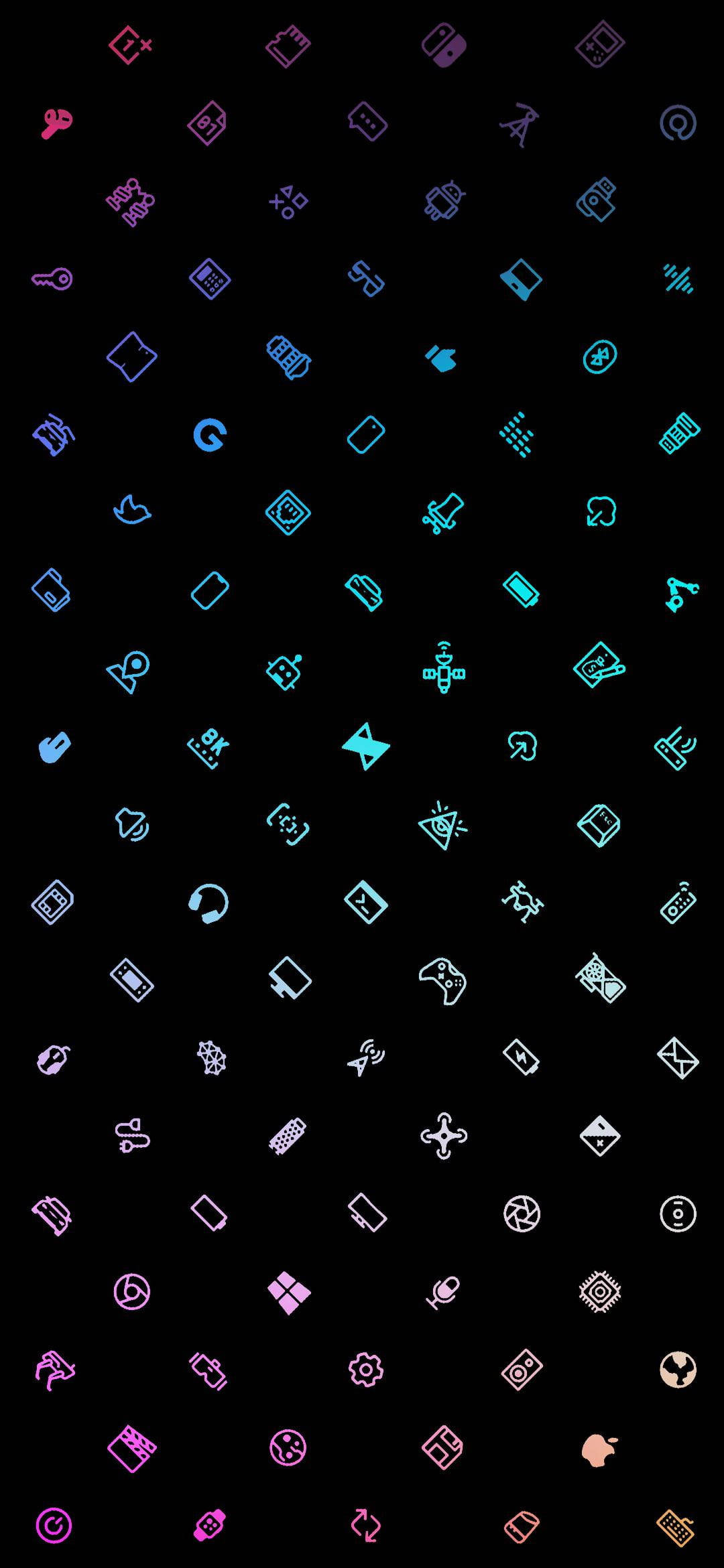 Aesthetic Icons ゲーミングロゴ HD 壁紙