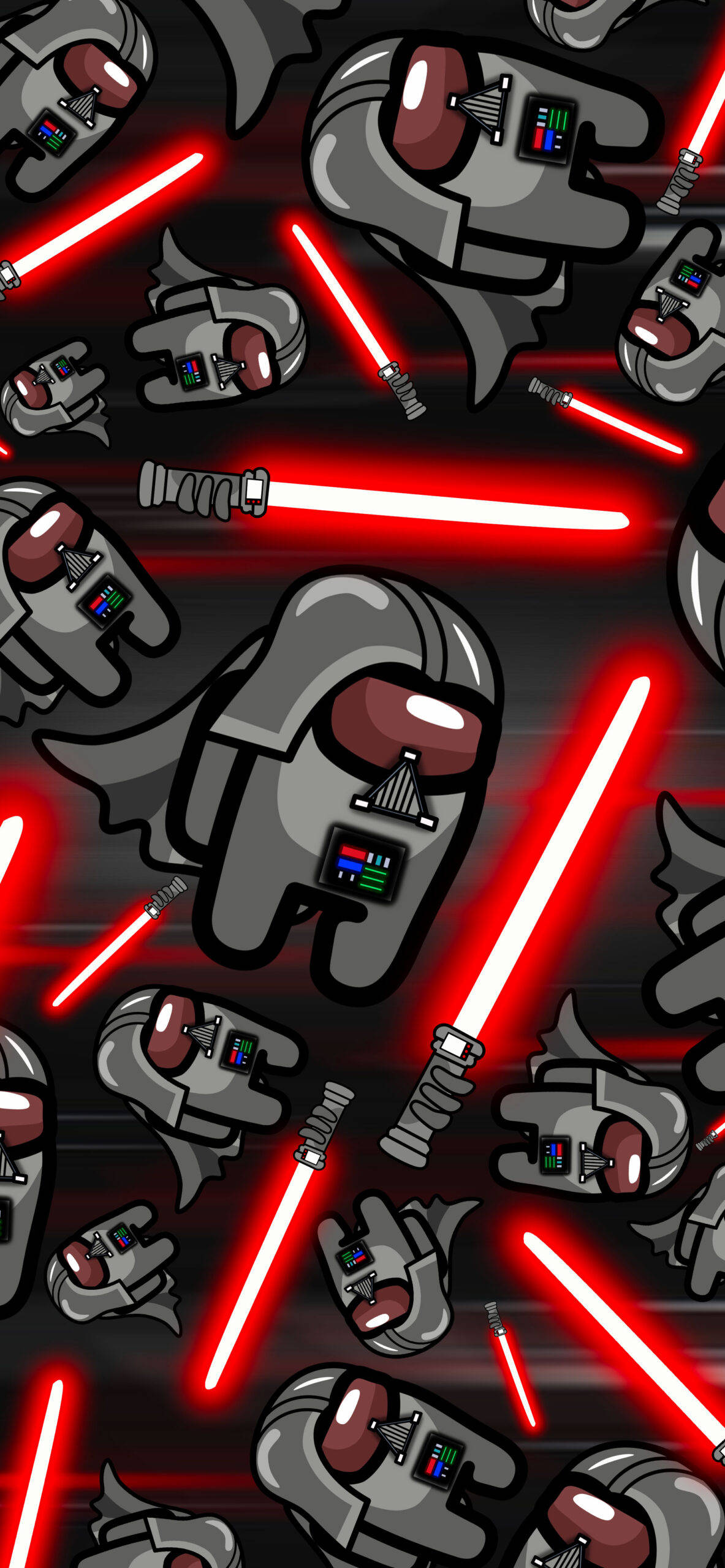 Among US 4K Darth Vader Crossover 壁紙