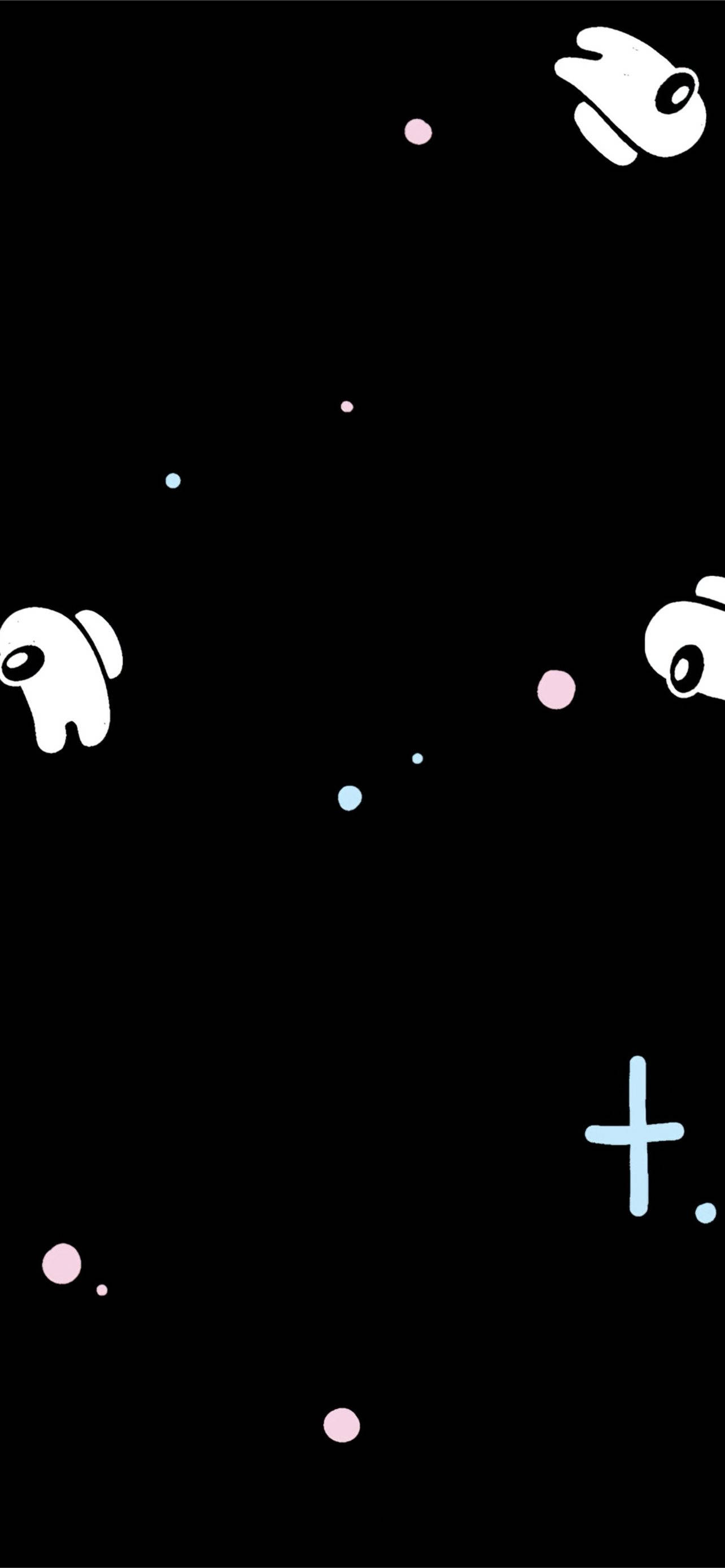 Among US ブラック Apple iPhone 壁紙