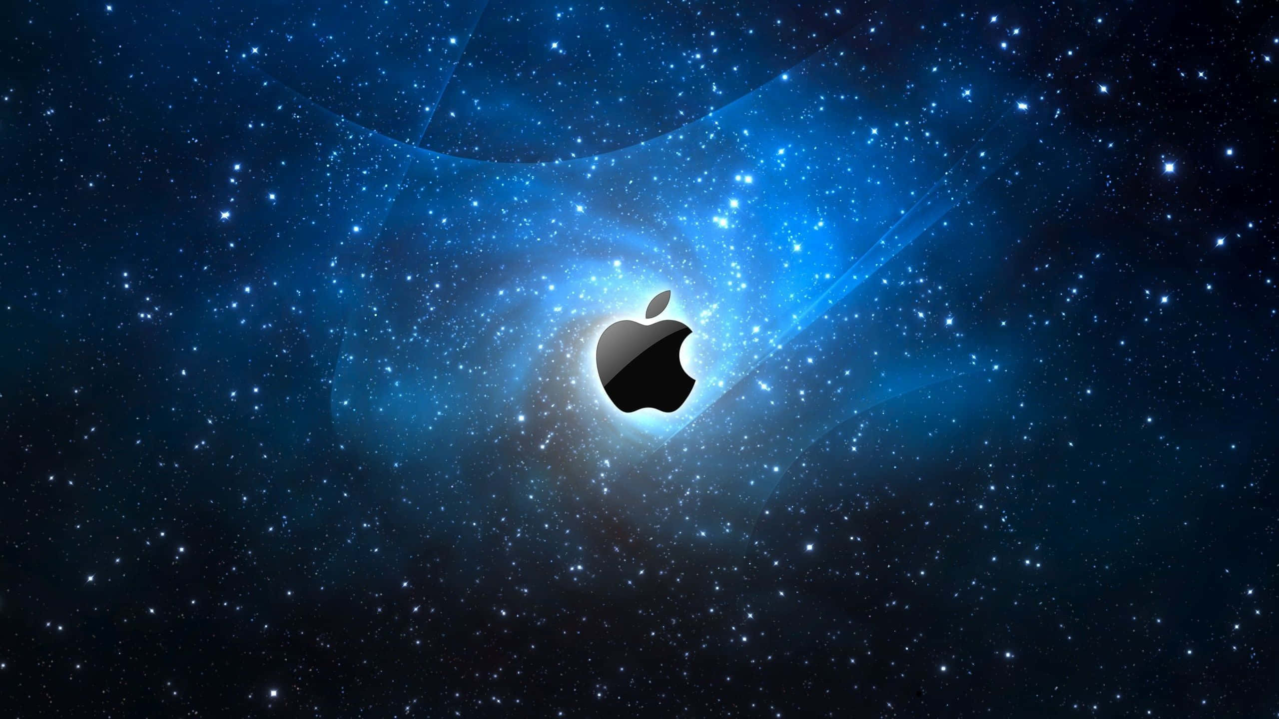Apple Mac デスクトップ ブルーギャラクシー 壁紙
