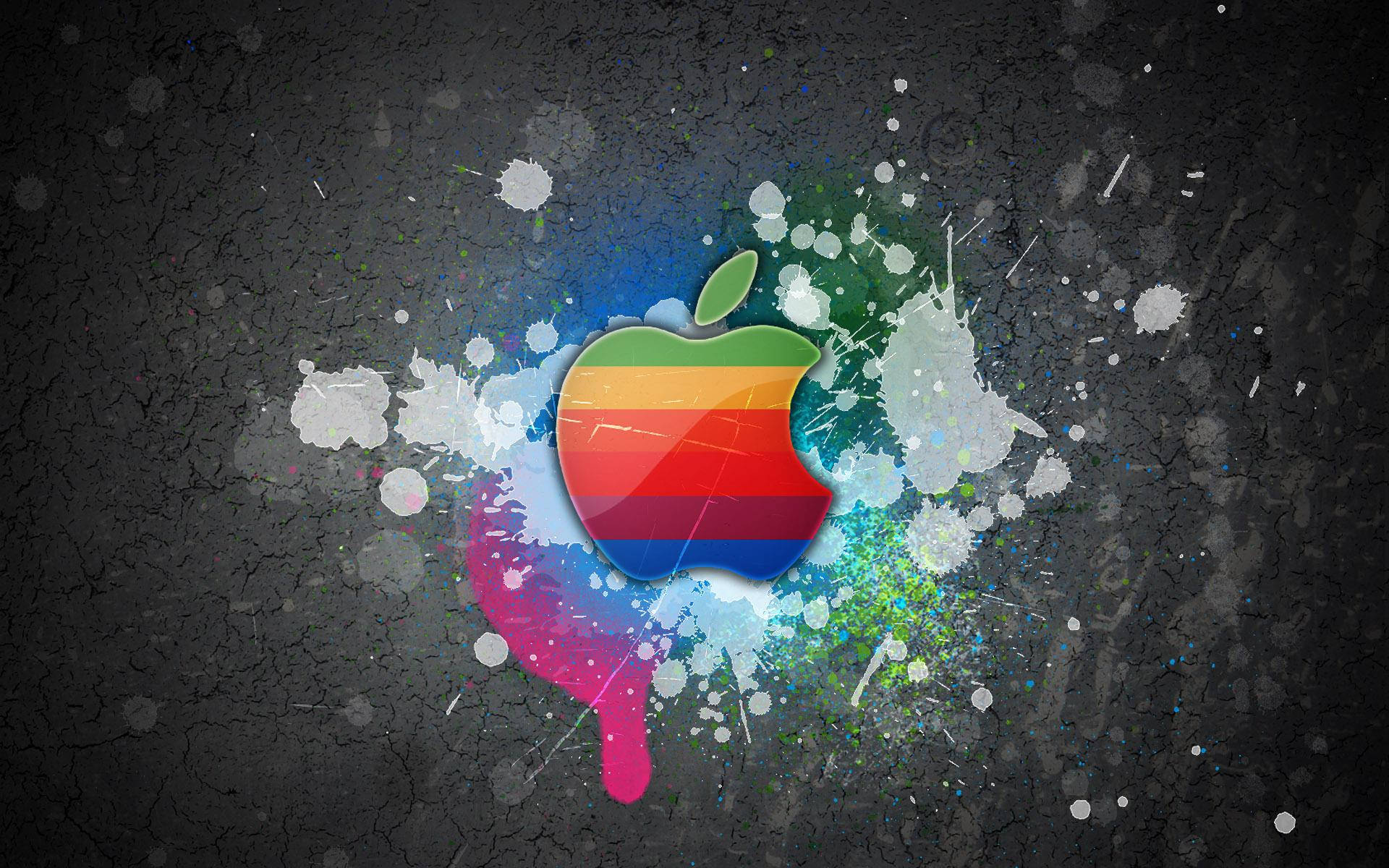 Apple MacBookロゴでクールに決める 壁紙