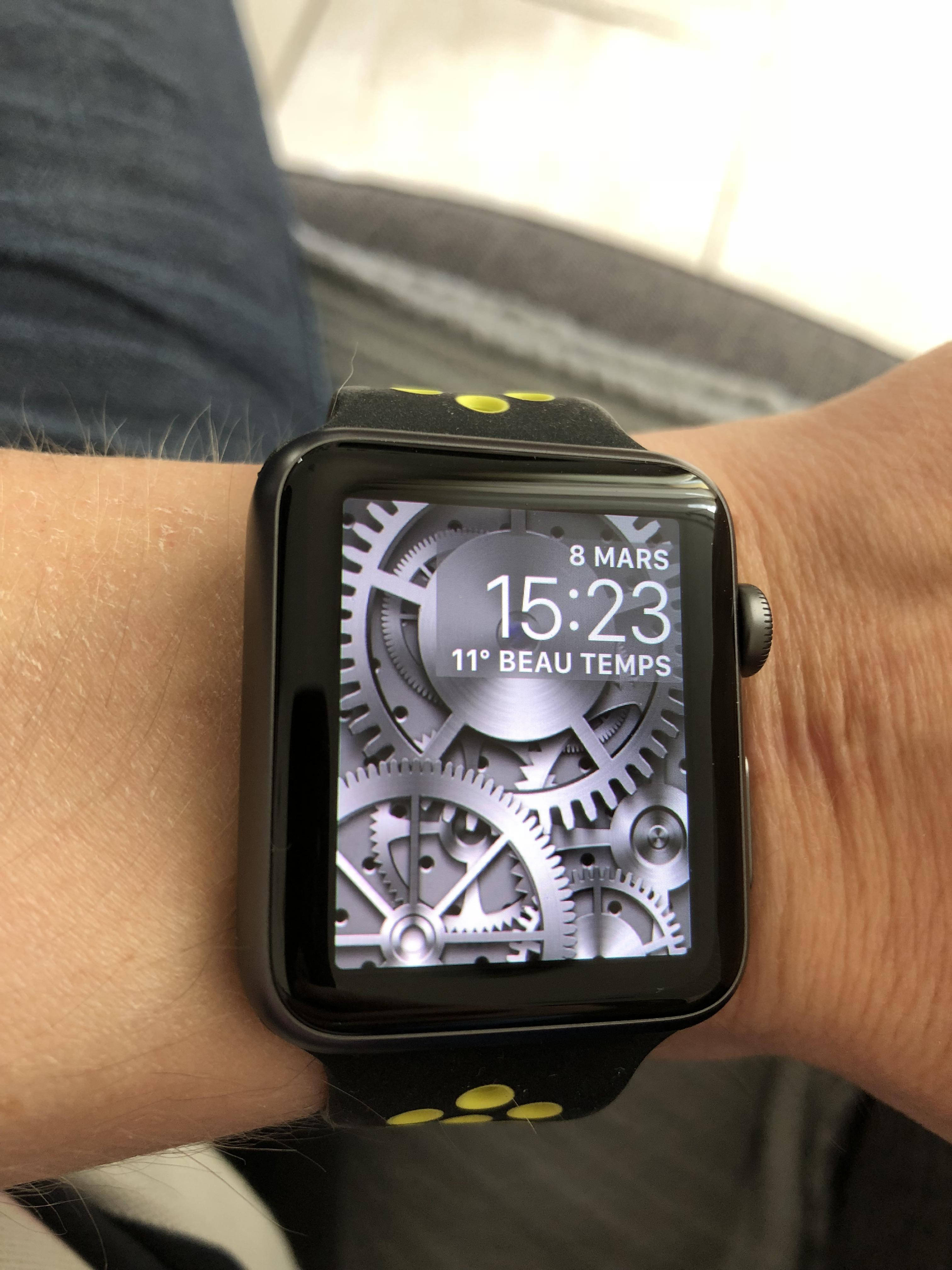 Apple Watch 機械式ギアダイヤル 壁紙