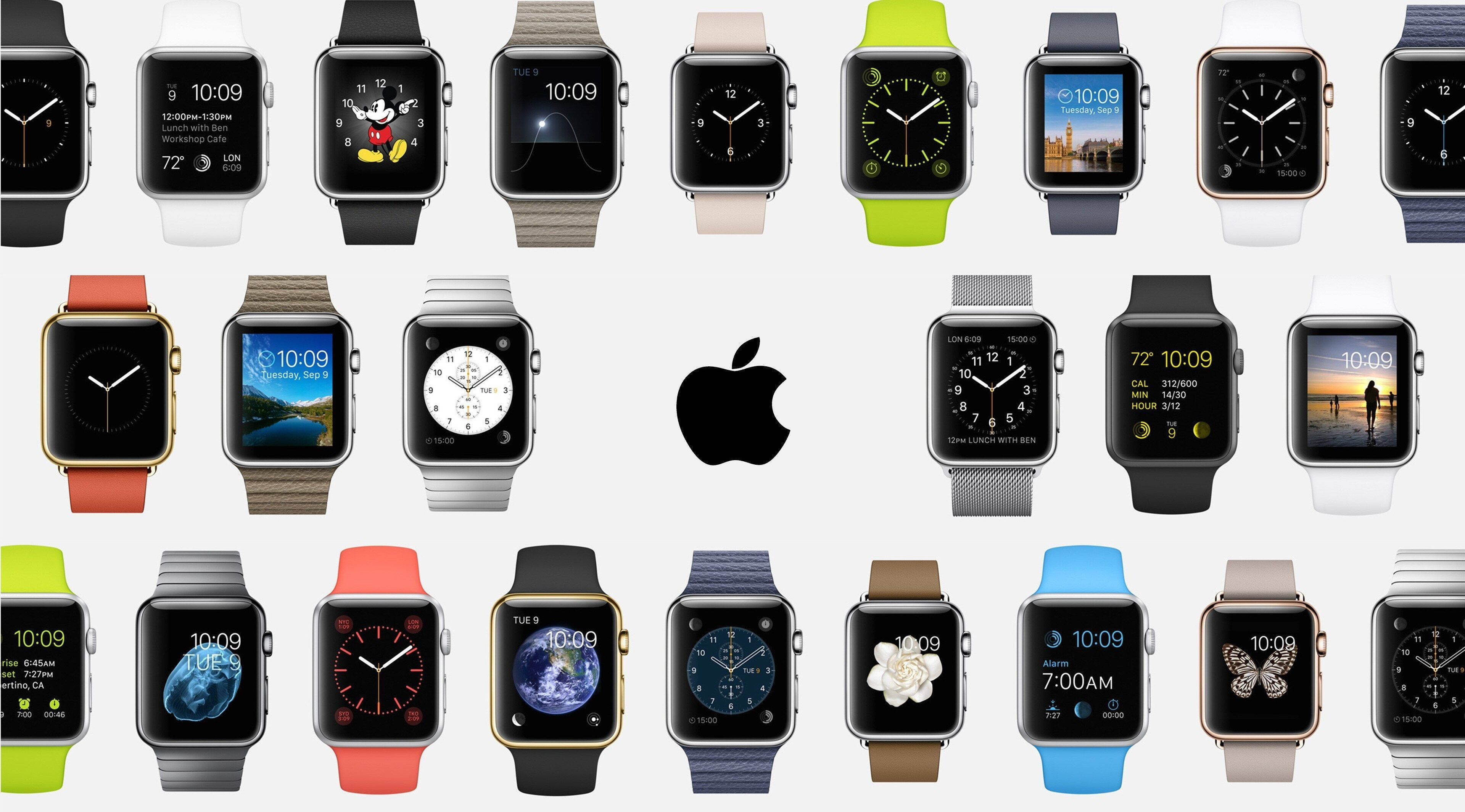 Apple Watch 異なるシリーズ 壁紙