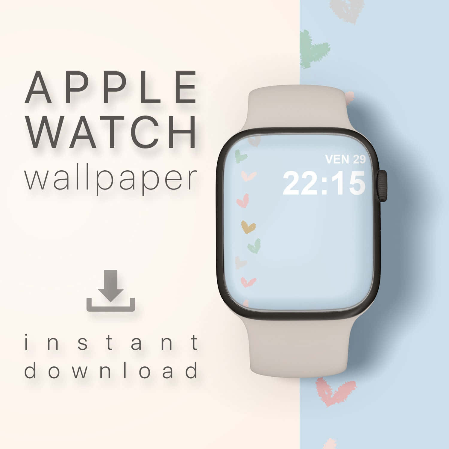 かわいいApple Watchの植物文字盤 壁紙