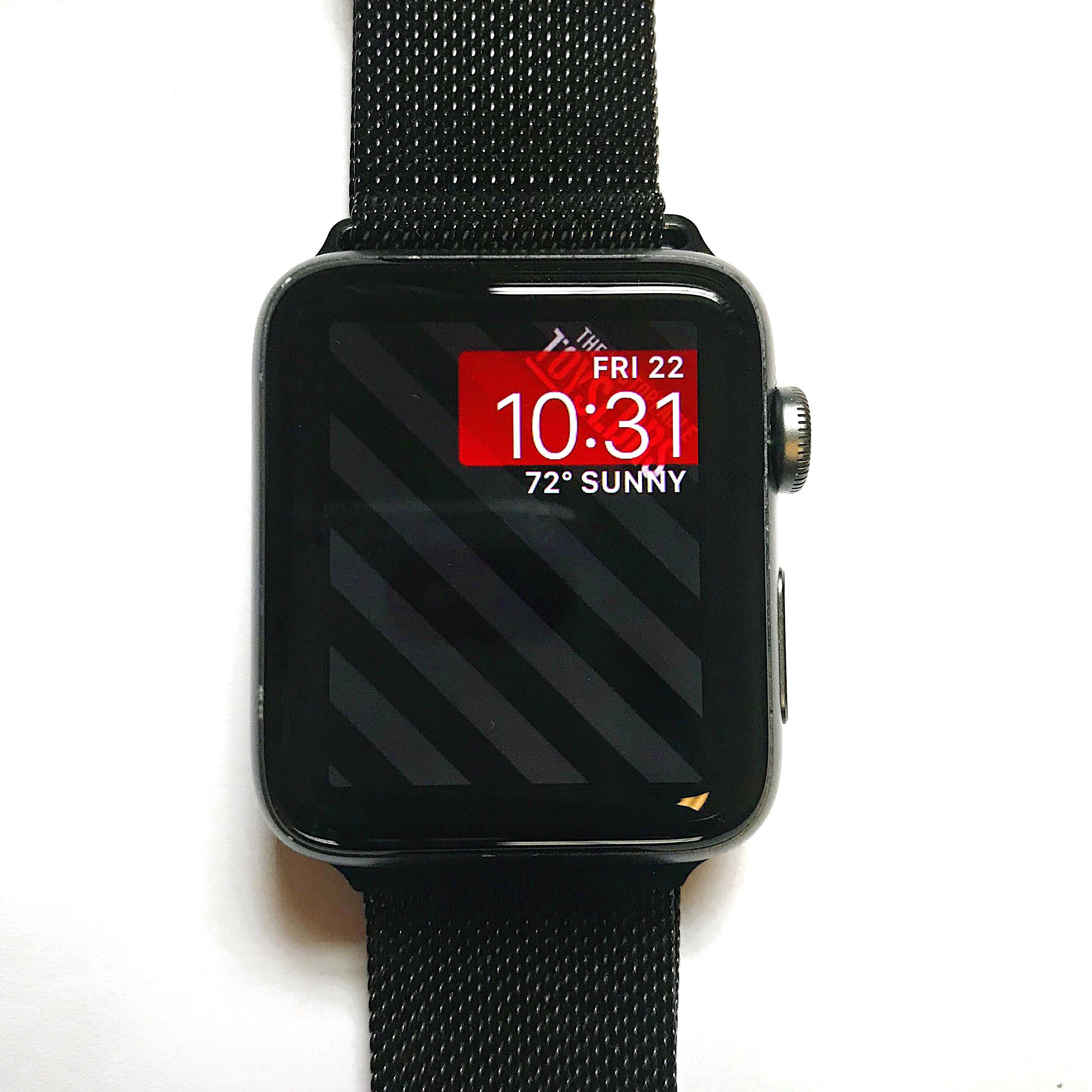 Apple Watch メタルメッシュ仕上げ 壁紙