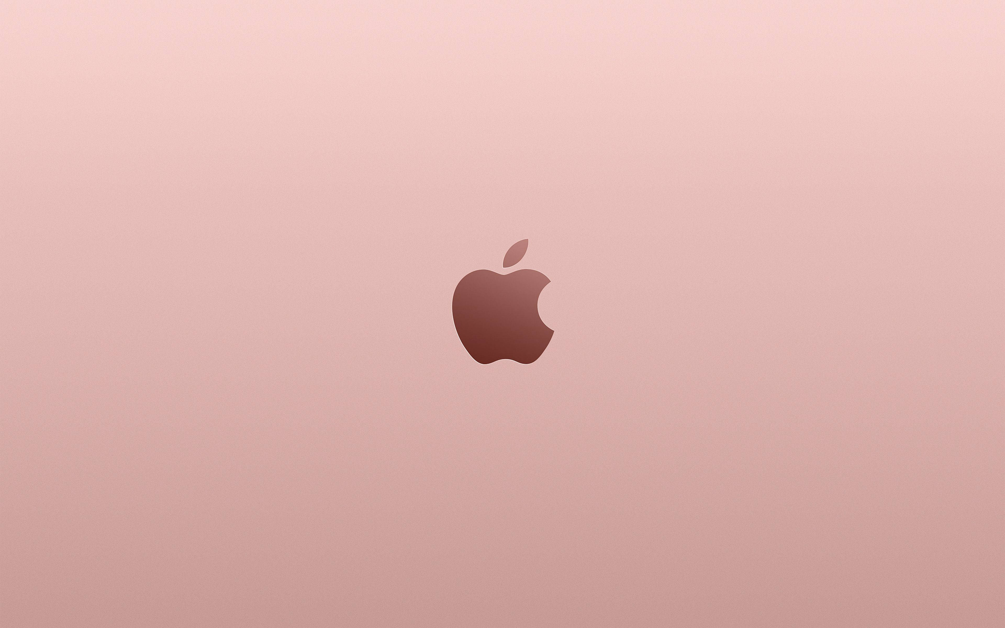 Appleロゴ MacBook Pro エステティック ピンク 壁紙