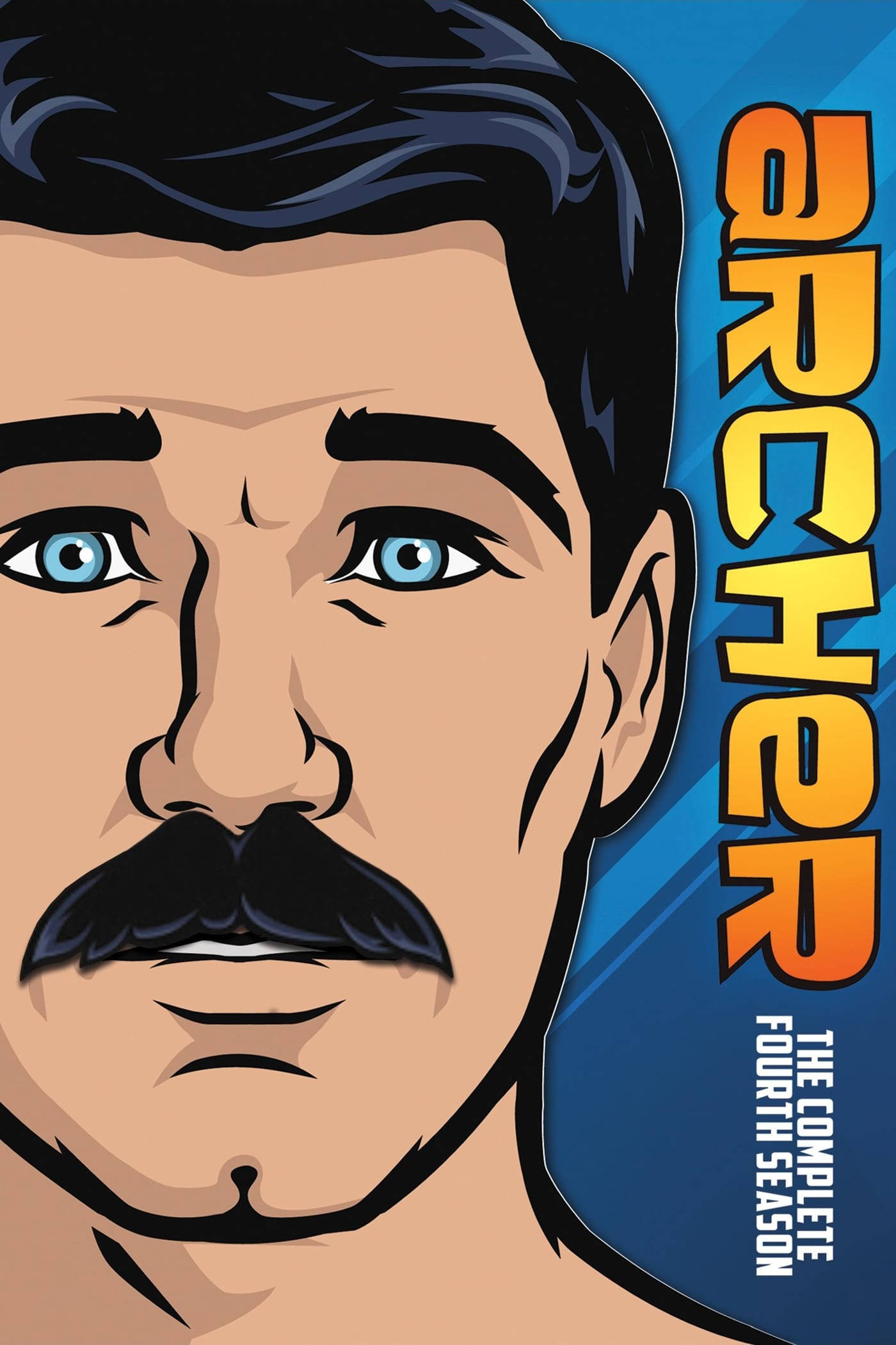 出動準備完了のスターリング・アーチャー - Archer シーズン4 DVDポスター 壁紙