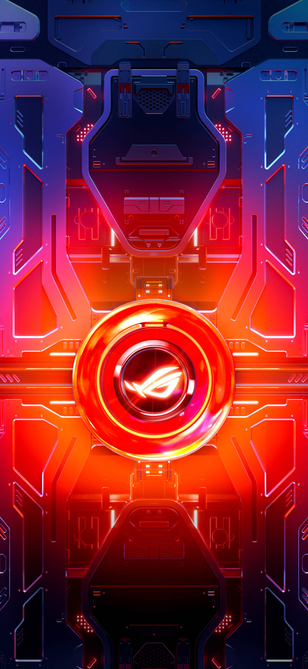 ASUS ROG Phone レッドサークル 壁紙