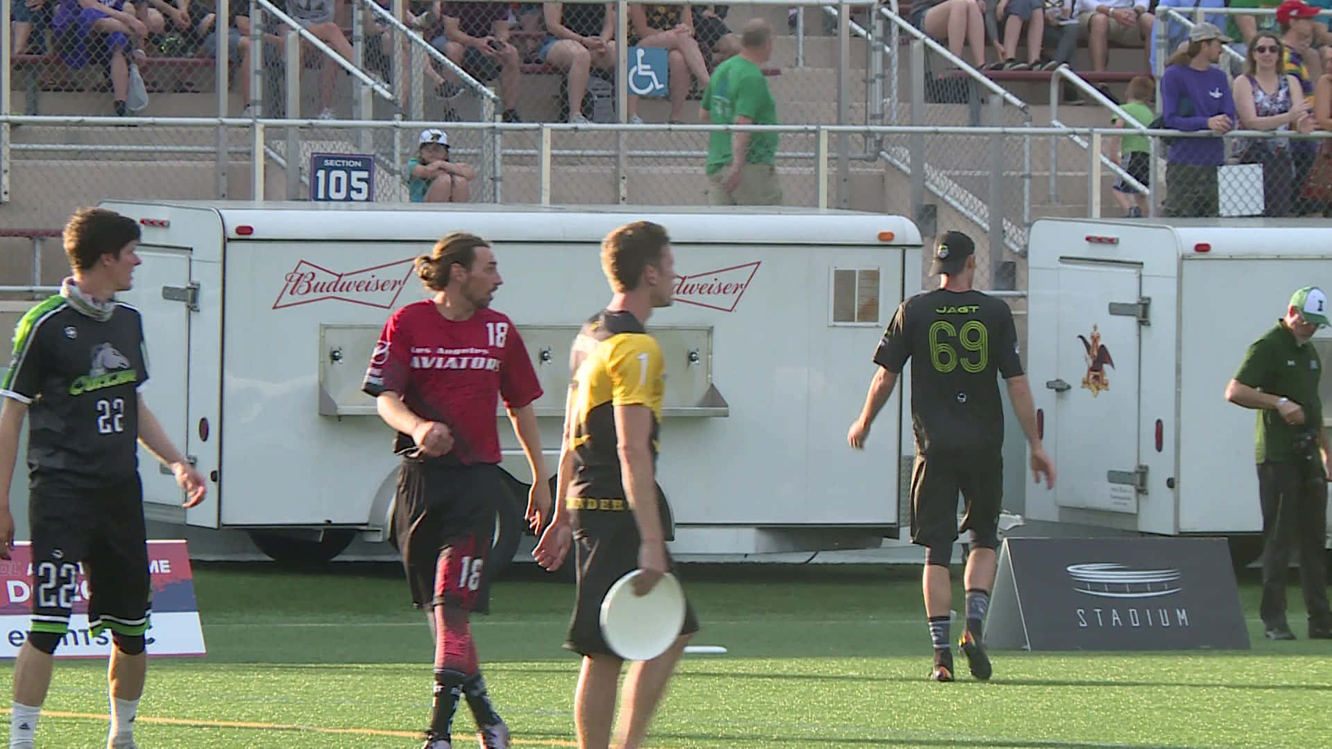 オールスター選手 AUDL 1920x1080 アルティメットフリスビー背景 壁紙