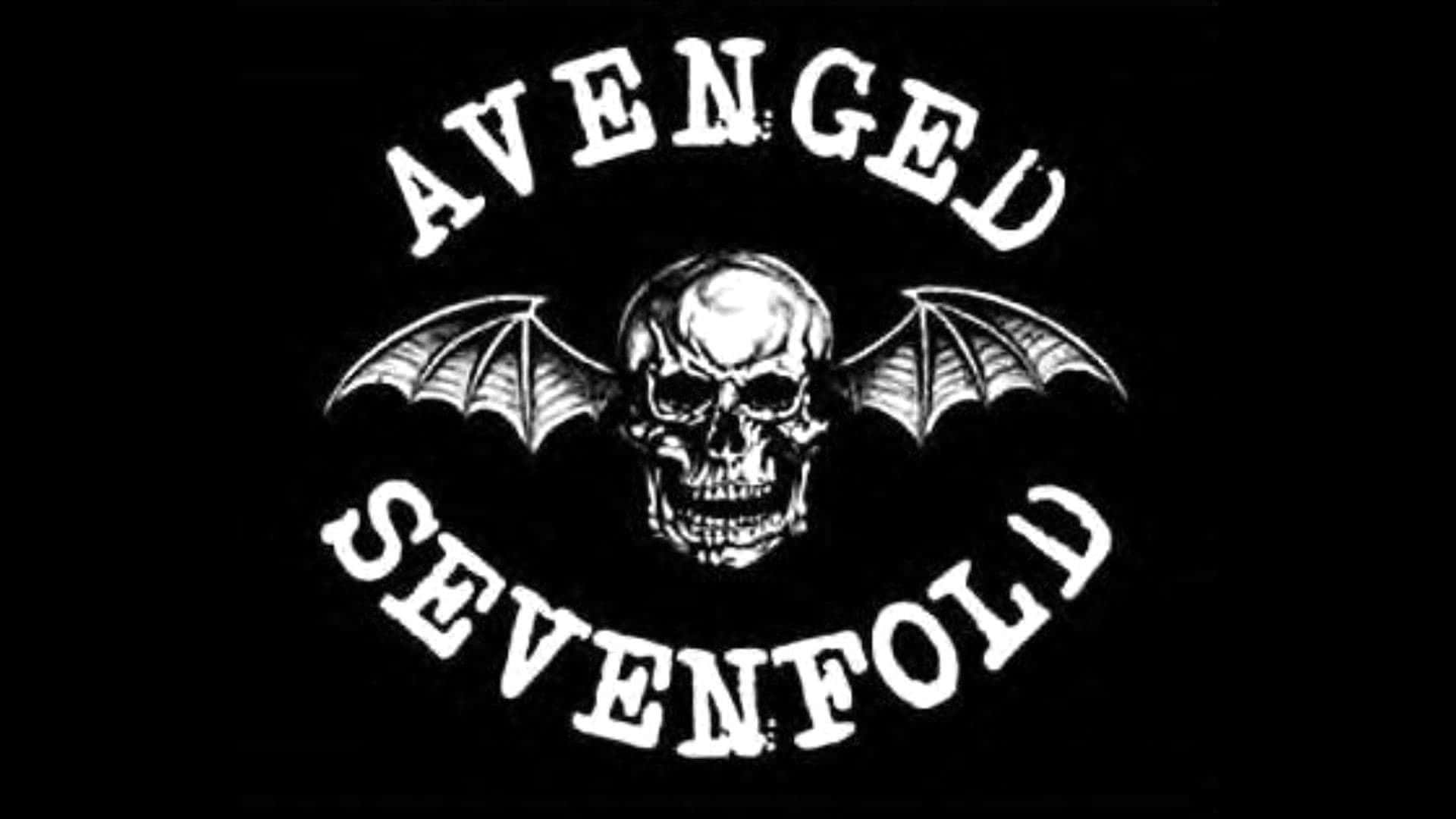 Avenged Sevenfold と飛翔するスカル 壁紙