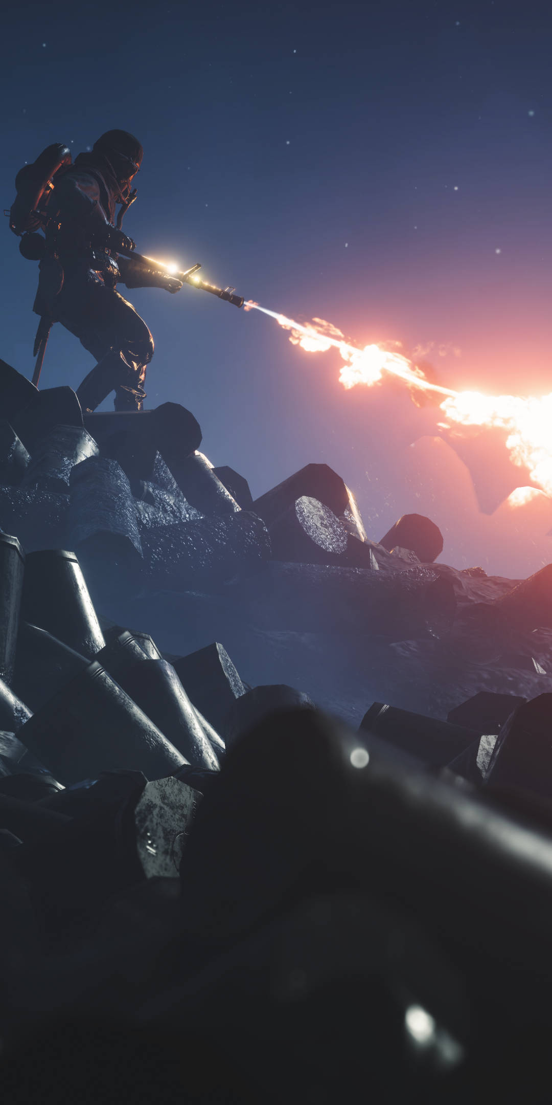 Battlefield 1 火炎兵のスリリングなアクションをスマホで 壁紙
